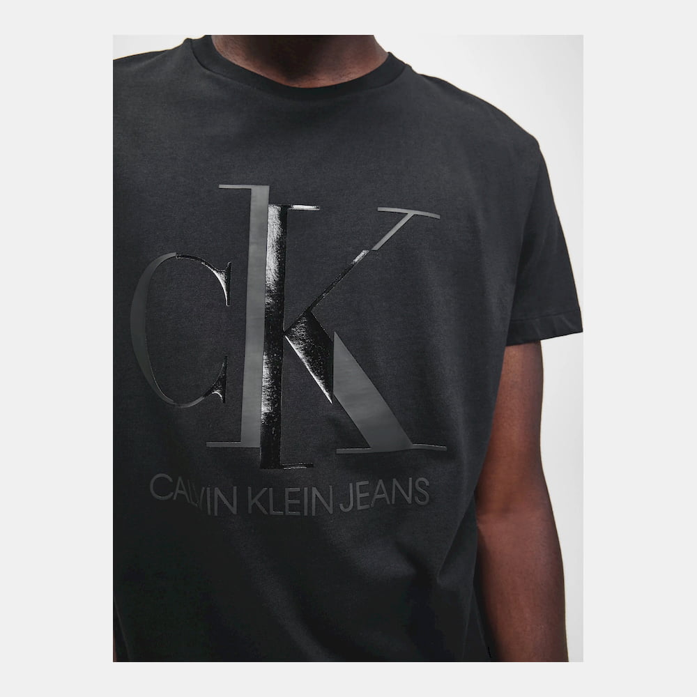 Calvin Klein T Shirt J30j316485 Black Preto Shot3