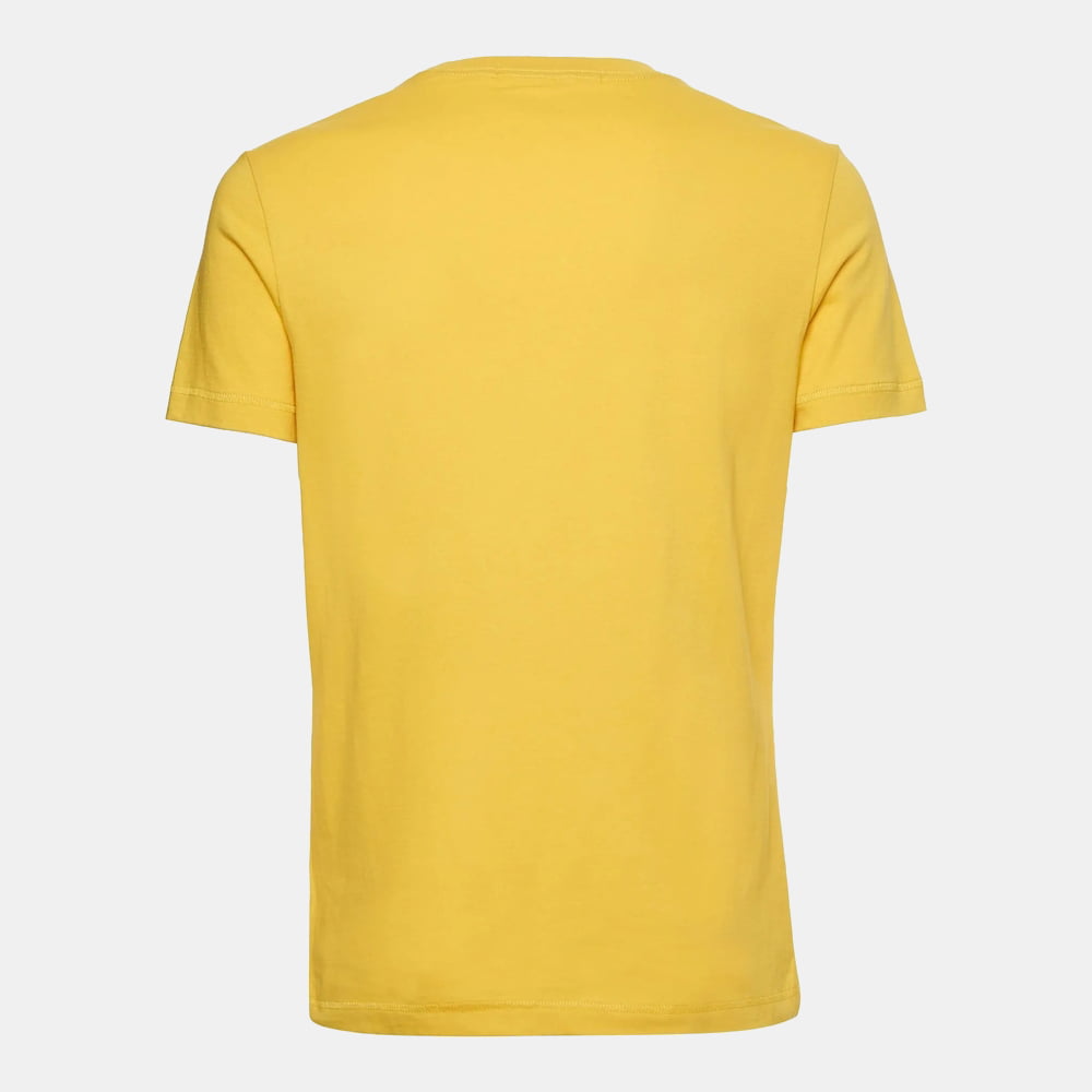 Calvin Klein T Shirt J30j319877 Yellow Amarelo Shot2