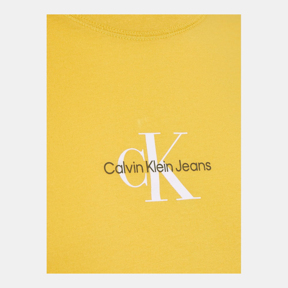 Calvin Klein T Shirt J30j319877 Yellow Amarelo Shot4