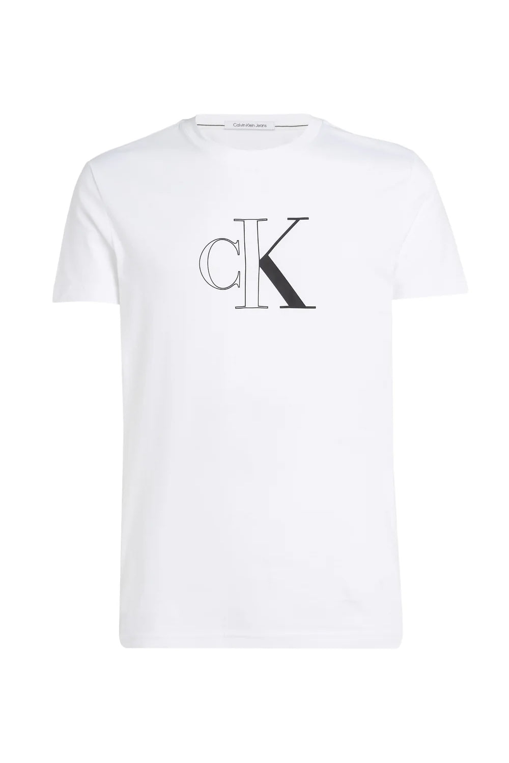 Calvin Klein T Shirt J30j325678 White Branco_shot1