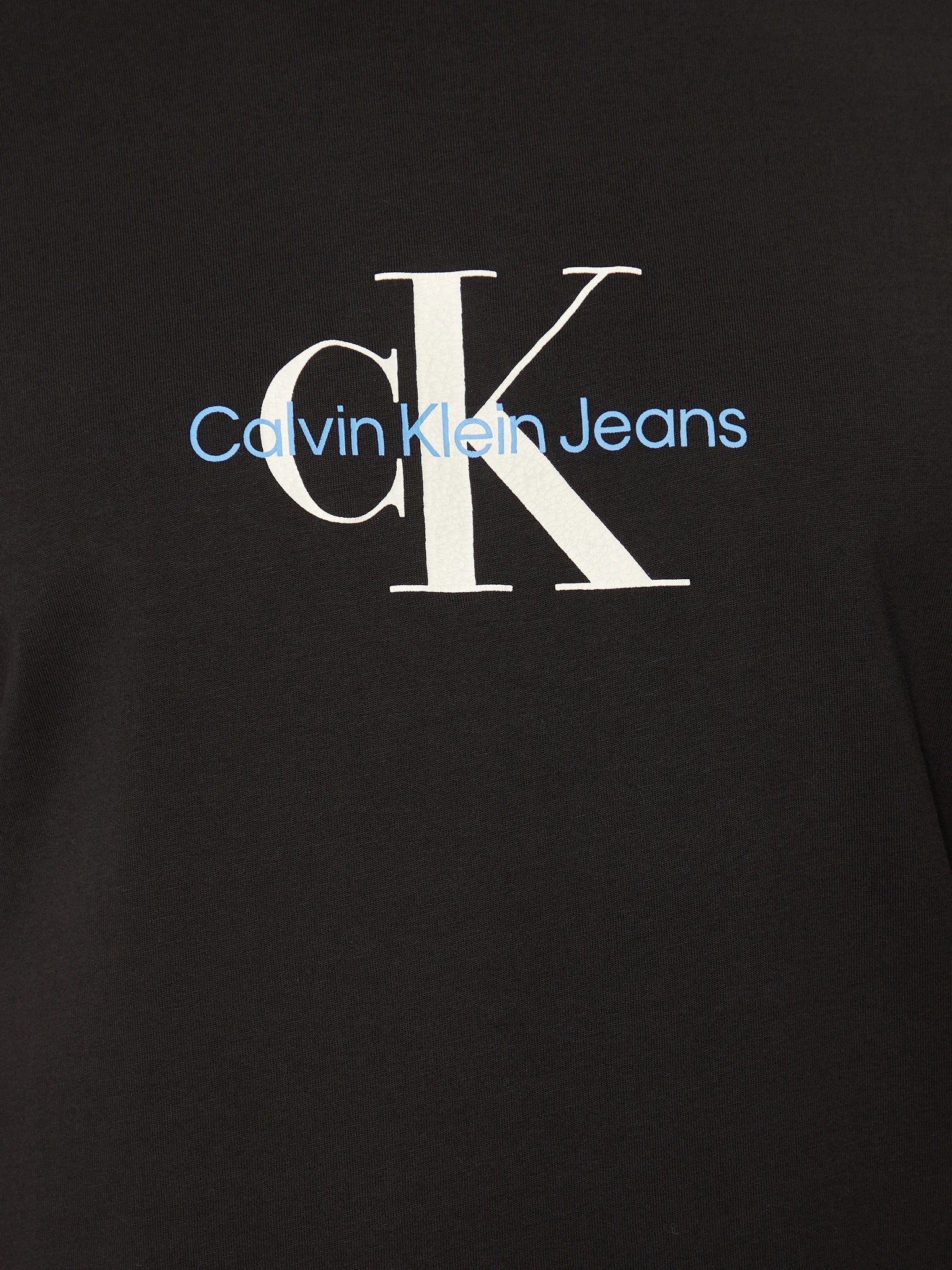 Calvin Klein T Shirt J30j326863 Black Preto_shot1