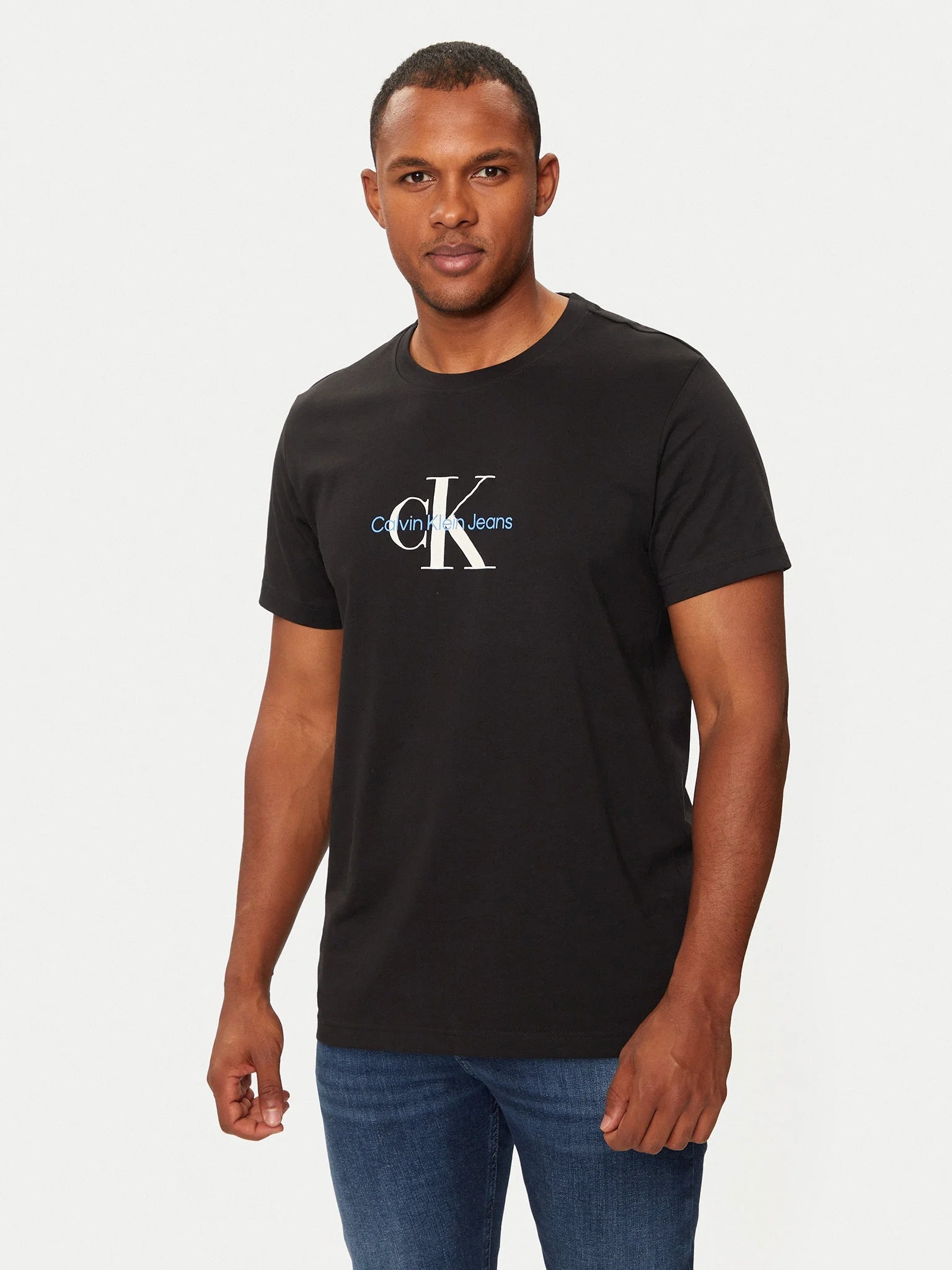 Calvin Klein T Shirt J30j326863 Black Preto_shot2