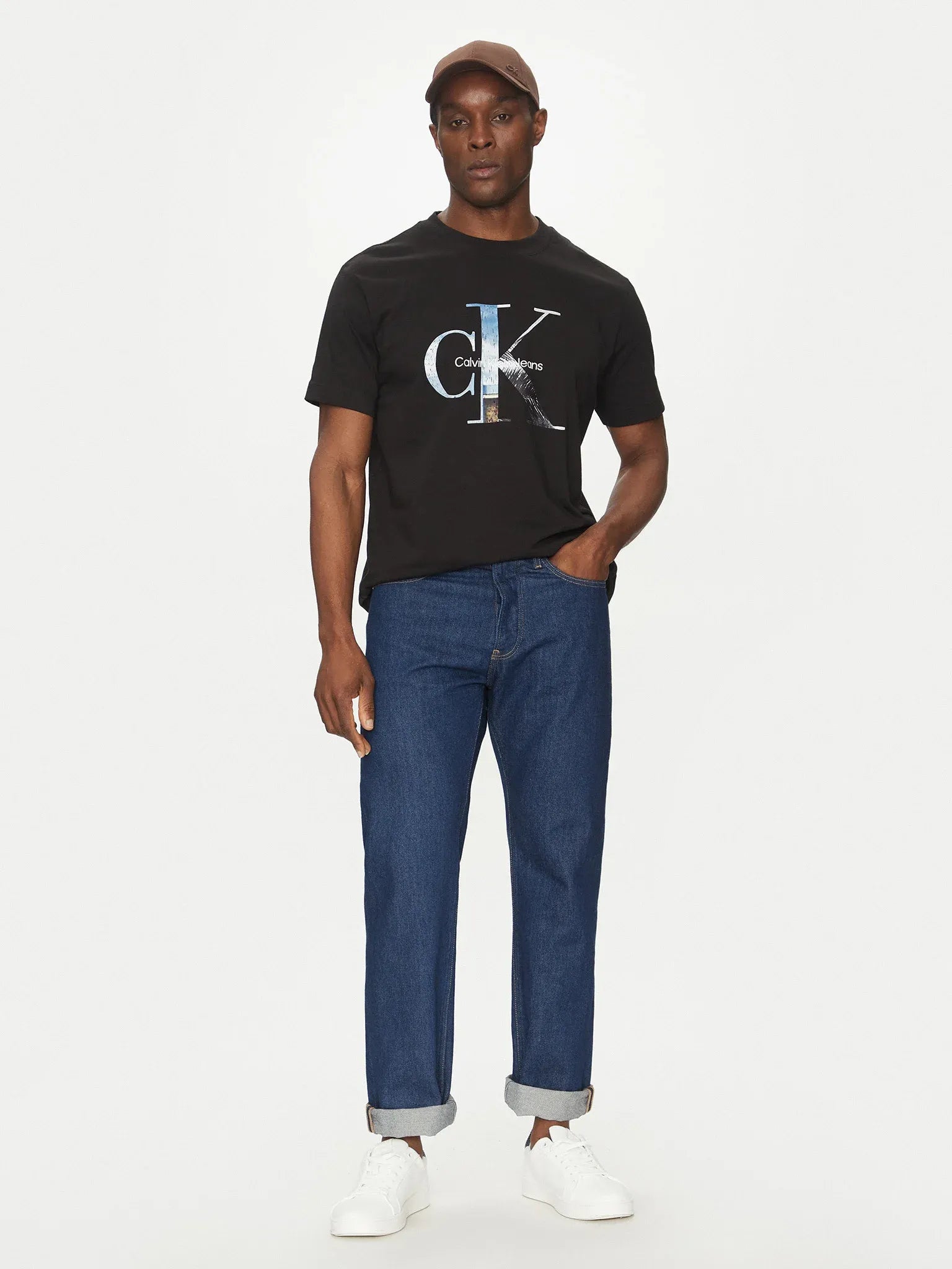 Calvin Klein T Shirt J30j327483 Black Preto_shot2