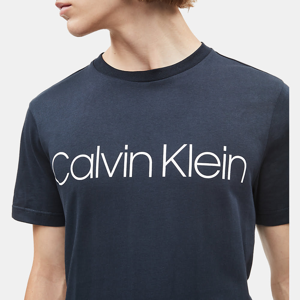 Calvin Klein T Shirt K10k104063 Navy Navy Shot1