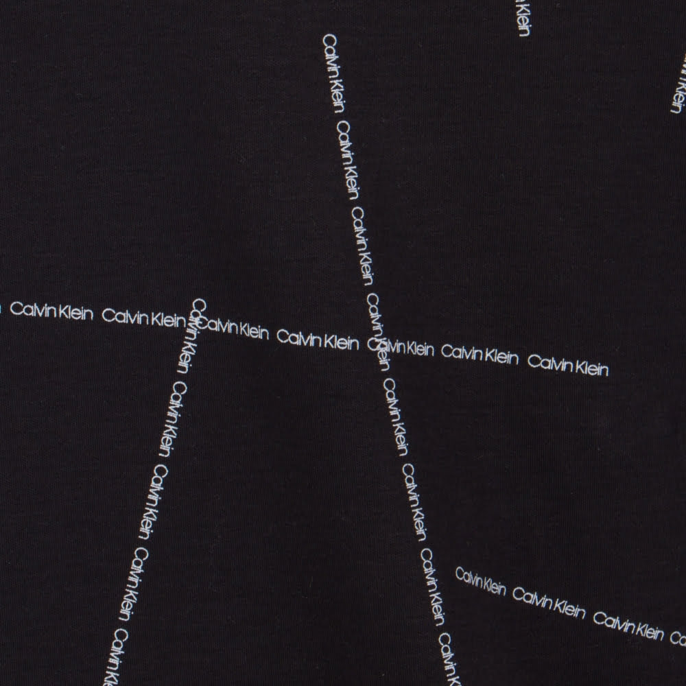 Calvin Klein T Shirt K10k105173 Black Preto Shot3