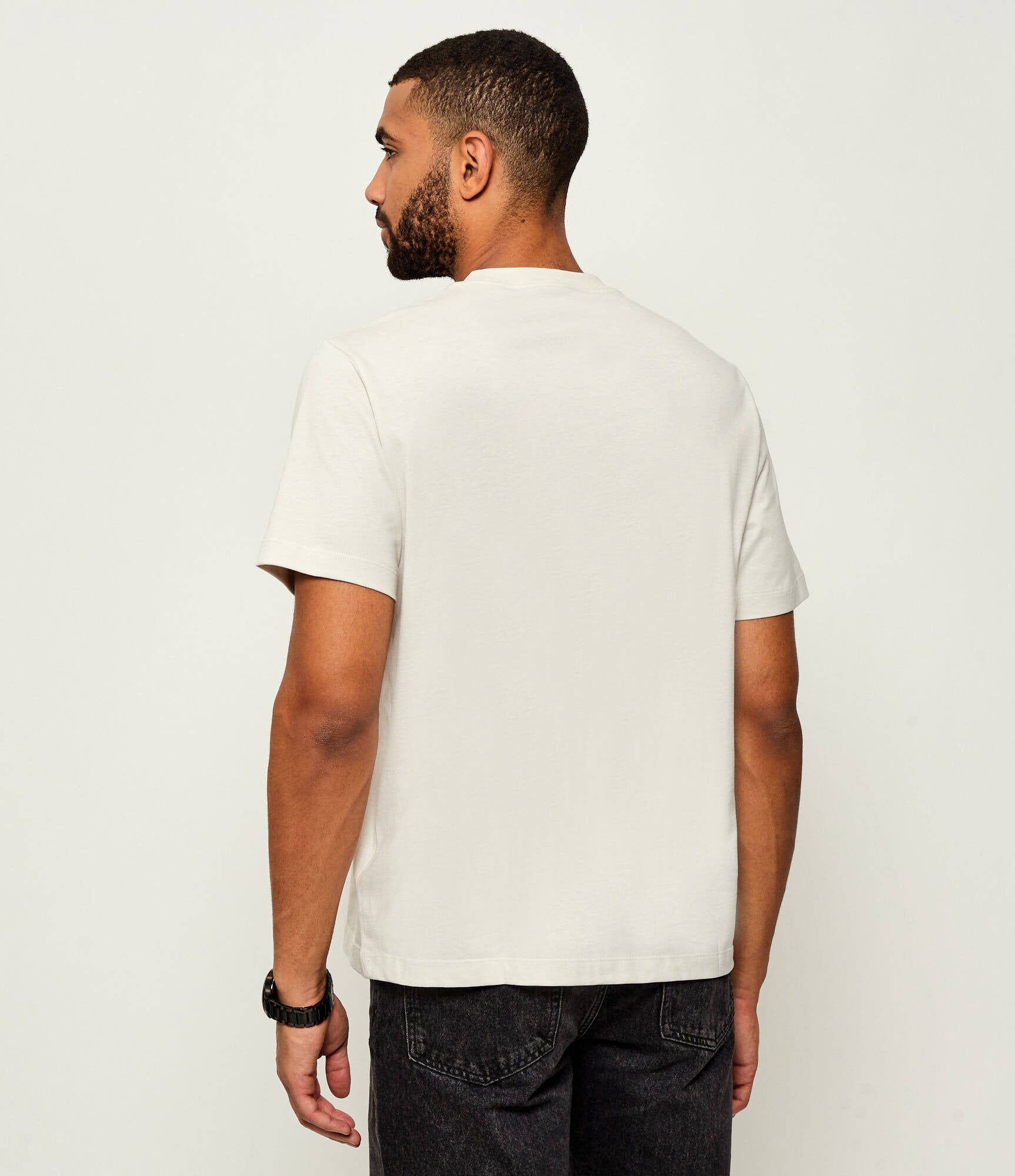 Calvin Klein T Shirt Lv04rb862g Beige Beige_shot3