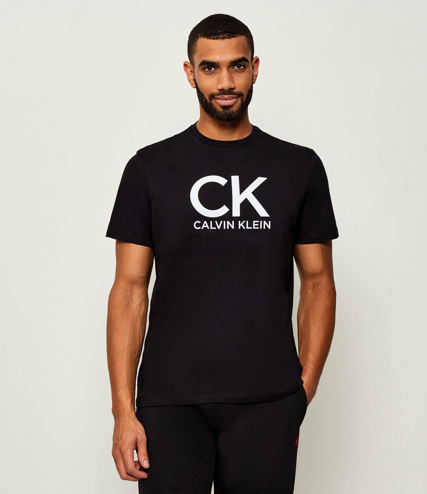 Calvin Klein T Shirt Lv04rd819g Black Preto_shot1