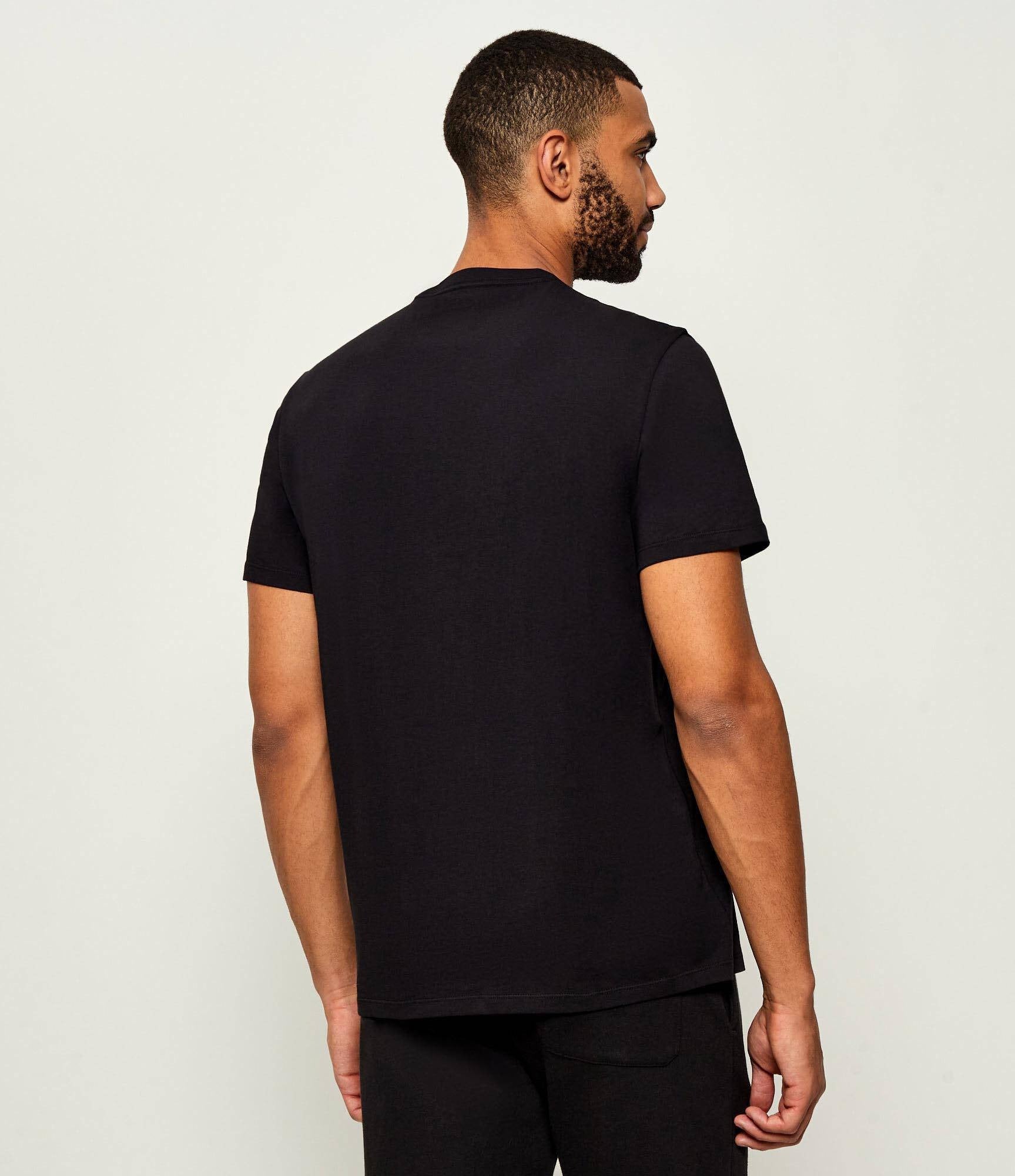 Calvin Klein T Shirt Lv04rd819g Black Preto_shot3