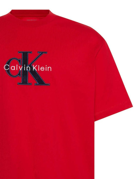 Calvin Klein T Shirt Lv04re815g Red Vermelho_shot4