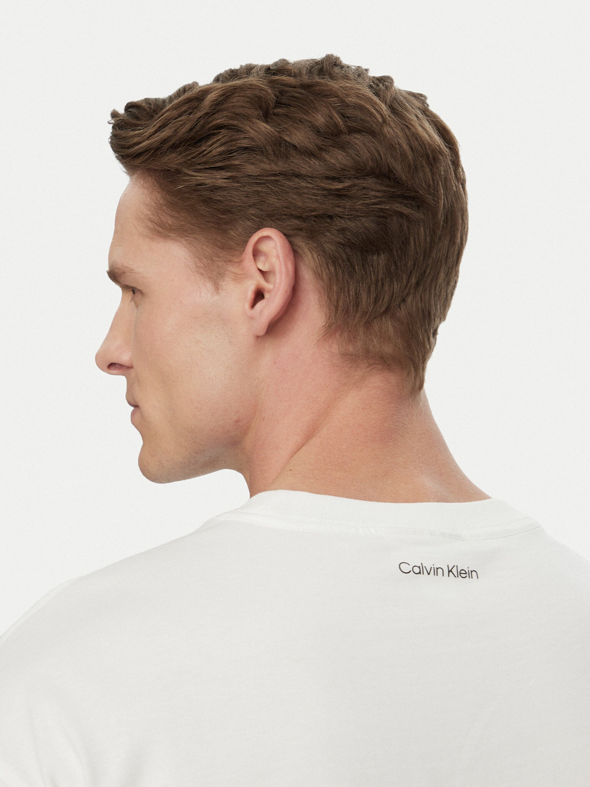 Calvin Klein T Shirt Lv04re827g White Branco_shot5