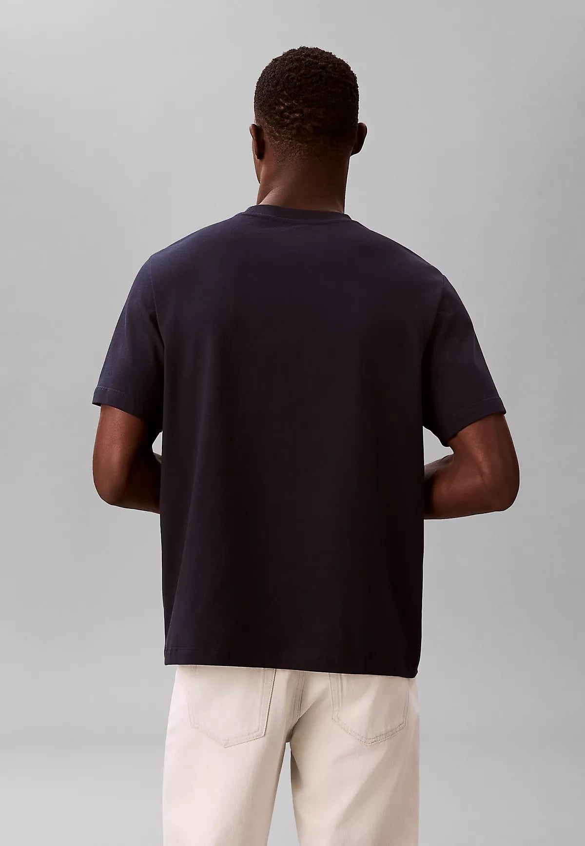 Calvin Klein T Shirt Lv04rf814g Navy Navy_shot1