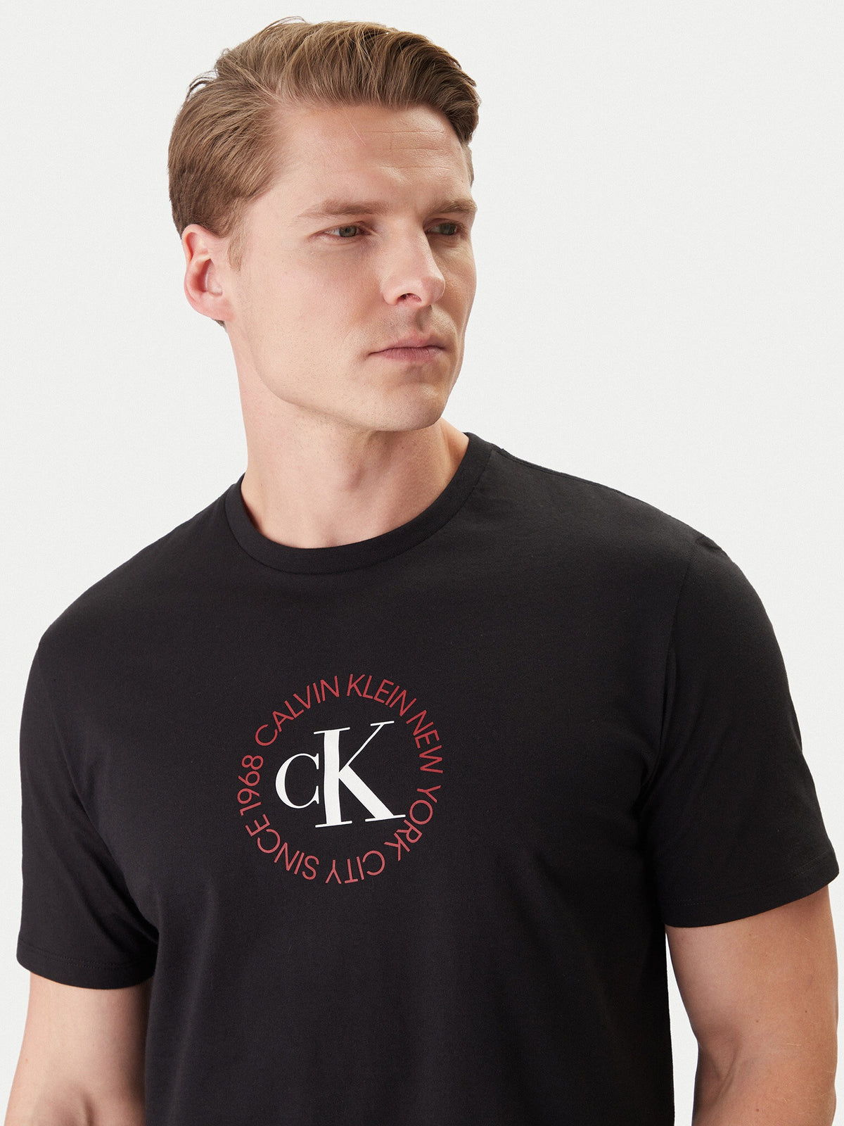 Calvin Klein T Shirt Lv14re816g Black Preto_shot4