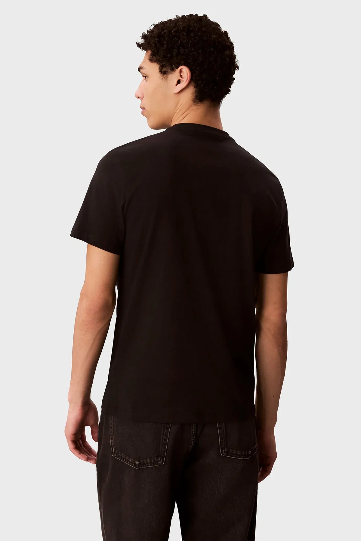 Calvin Klein T Shirt Lv14rf807g Black Preto_shot4