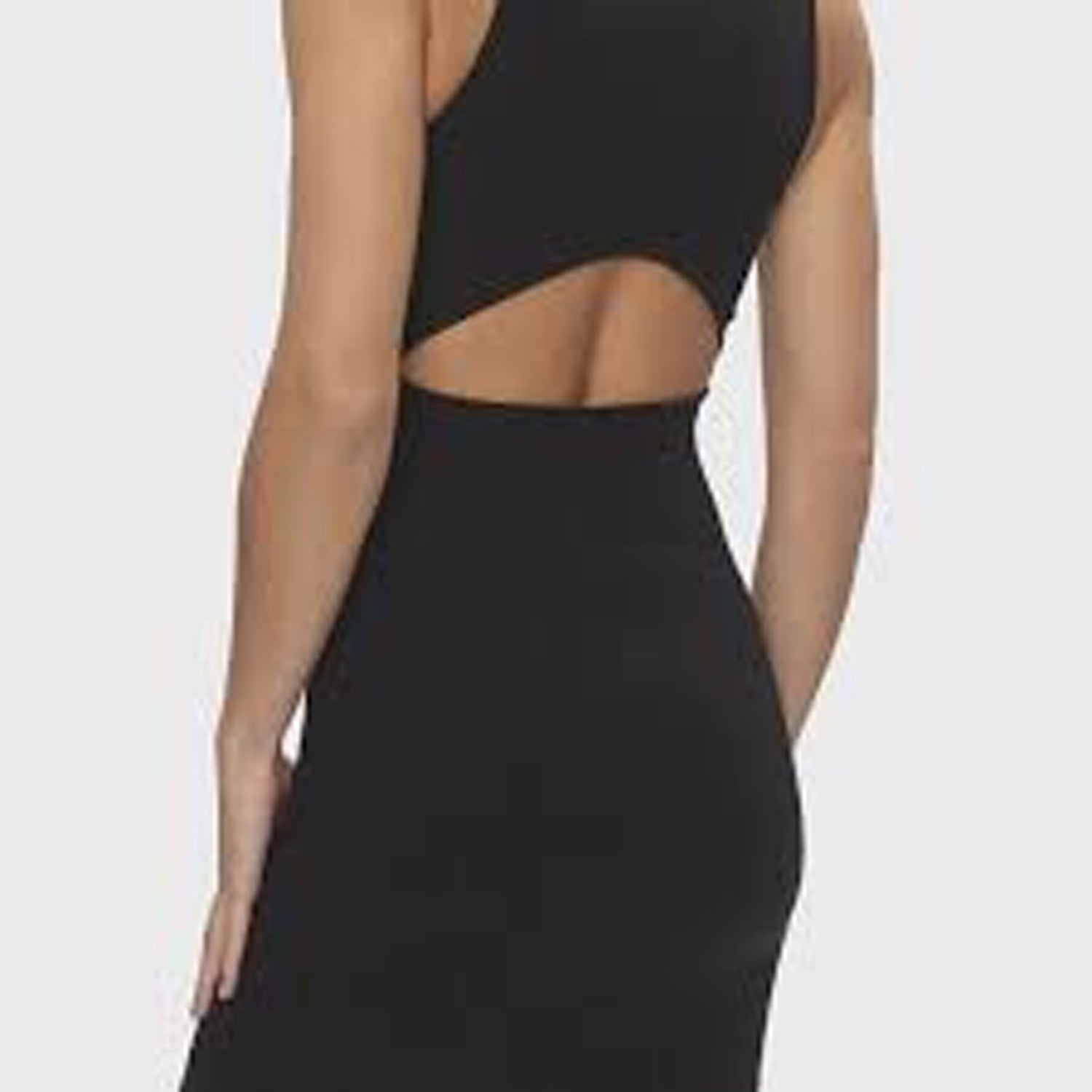 Calvin Klein Vestido  Dress J20j223067 Black Preto_shot4