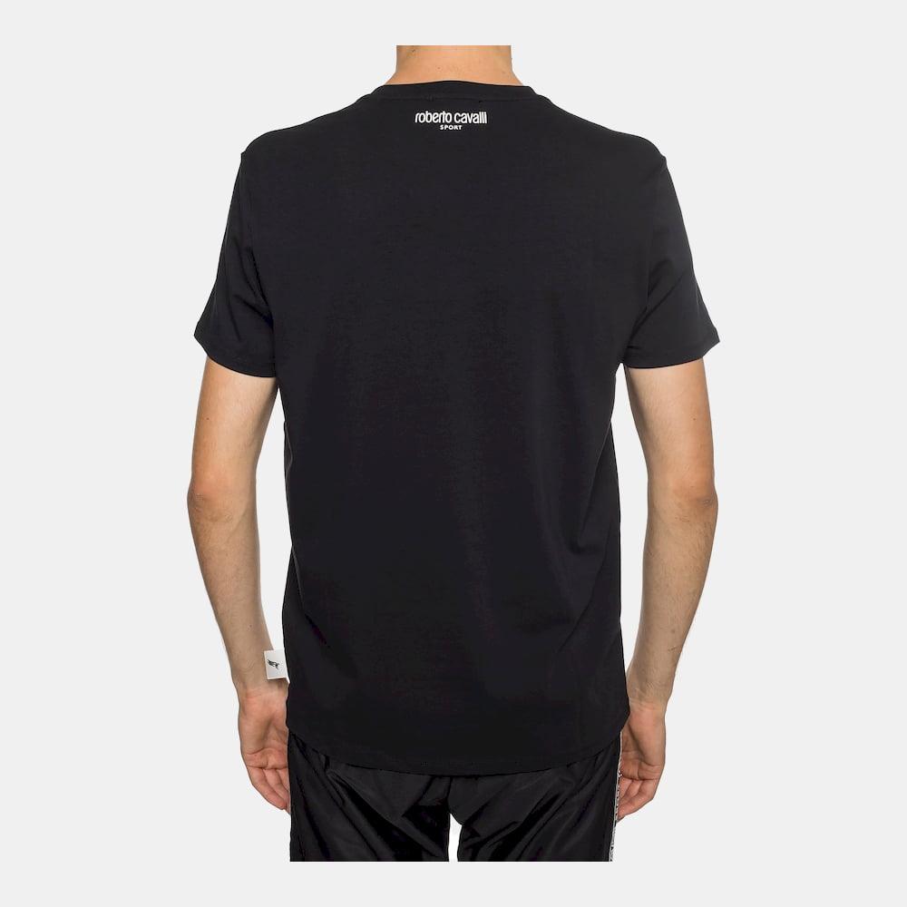 Cavalli T Shirt Jyx39t Jv025 Black Preto Shot8