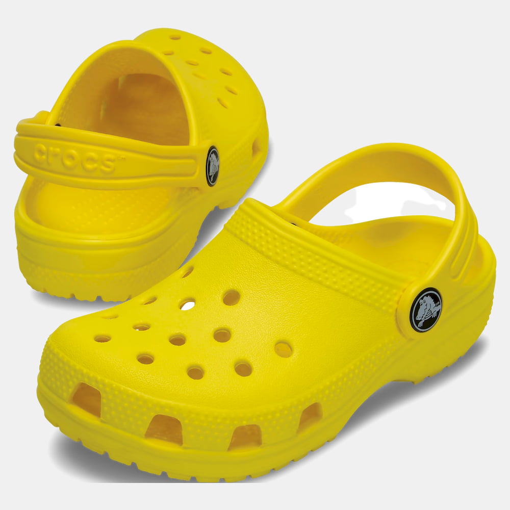 Crocs Sandálias Shoes Classickid Yellow Amarelo Shot3