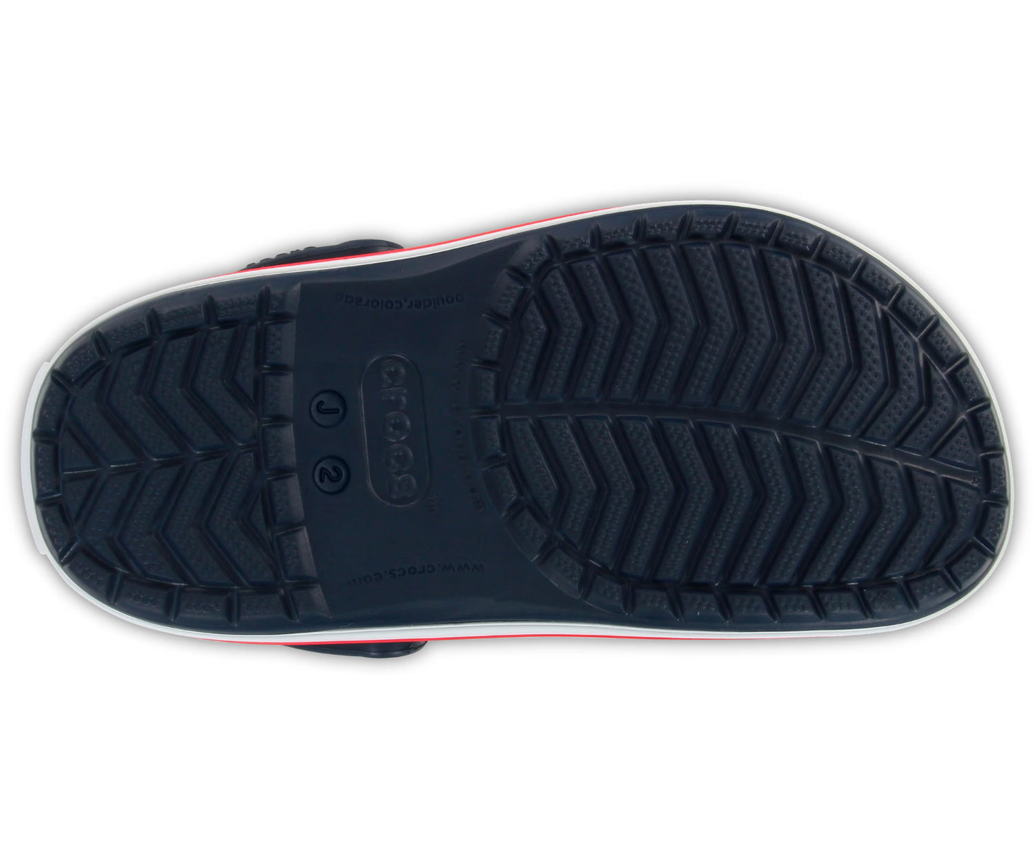 Crocs Sandálias Shoes Crocband Adult Navy Red Navy Vermelho_shot2