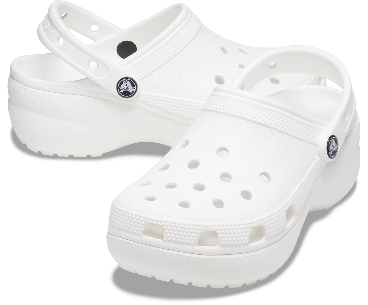 Crocs Sandalias Sandals Classic Platfo White Branco_shot6