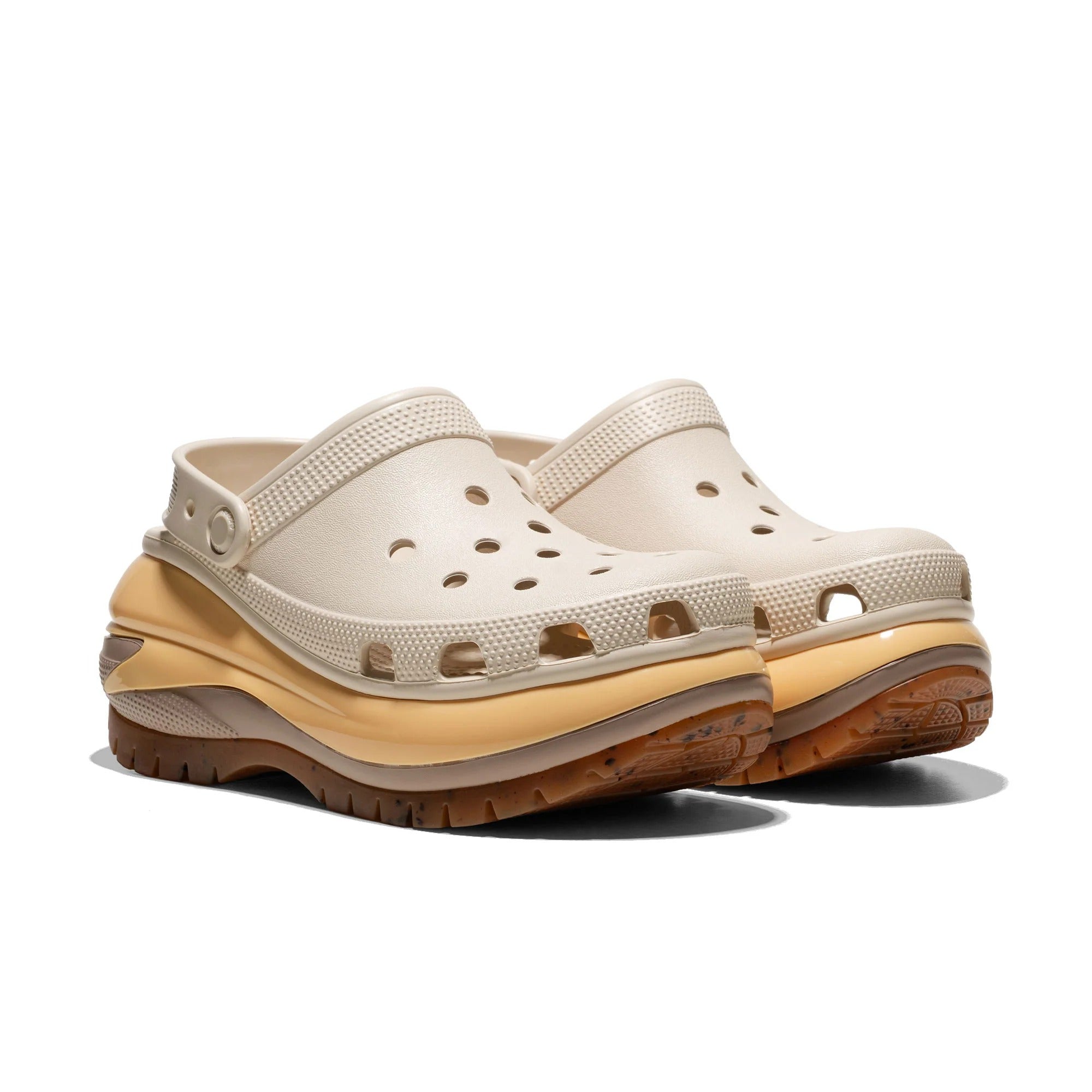 Crocs Sandalias Shoes Megacrush Almond Almond_shot1