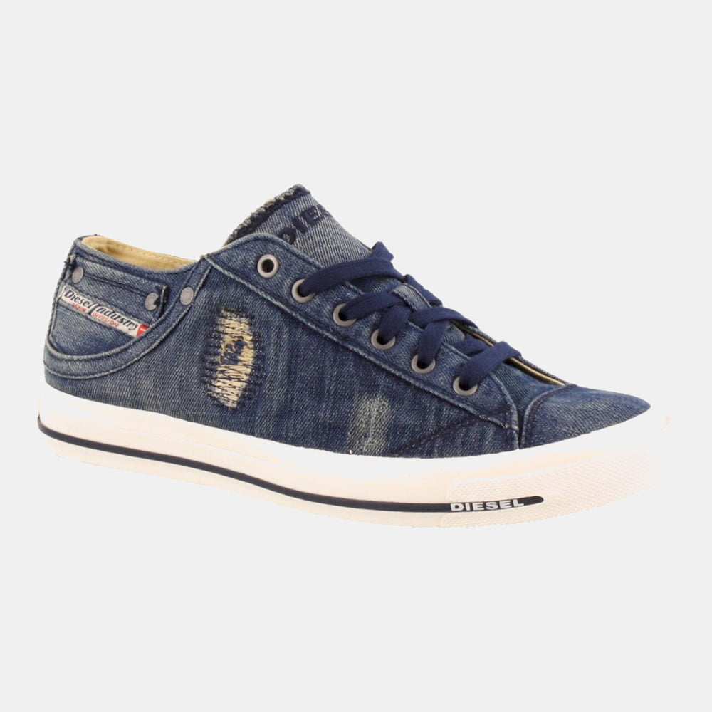 Diesel Sapatilhas Sneakers Shoes Exposure03 Med.wash Medium Wash Shot2