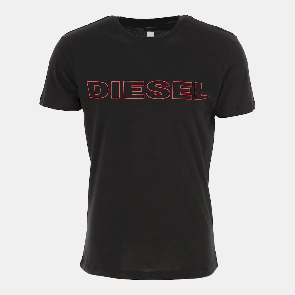 Diesel T Shirt 00cg46 0darx Black Preto Shot2