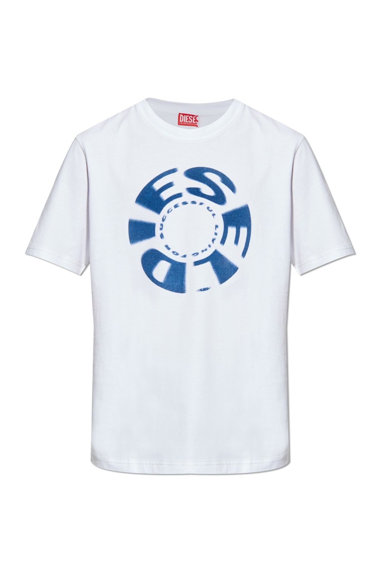 Diesel T Shirt A14790 0grai White Branco_shot1