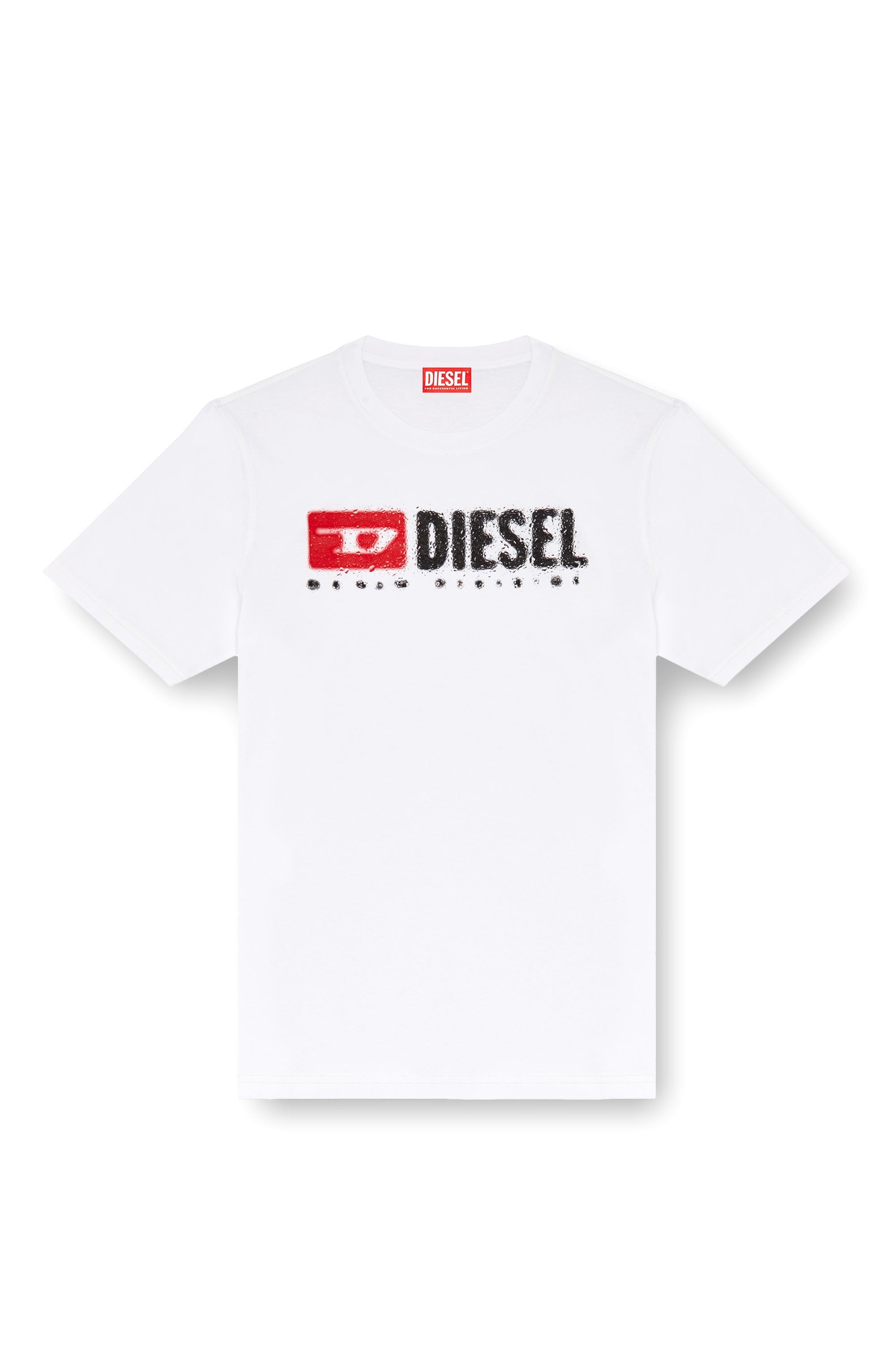 Diesel T Shirt A15025 0grai White Branco_shot5