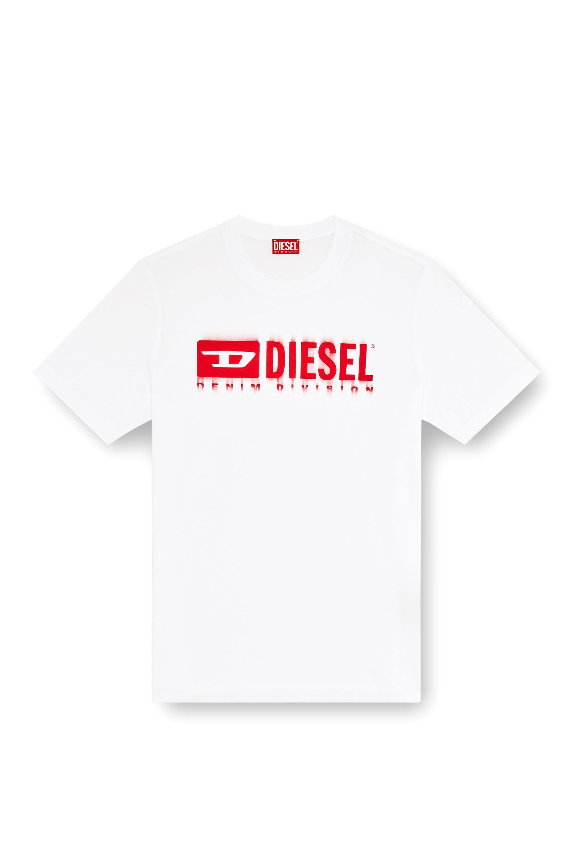 Diesel T Shirt A15398 0grai White Branco_shot4