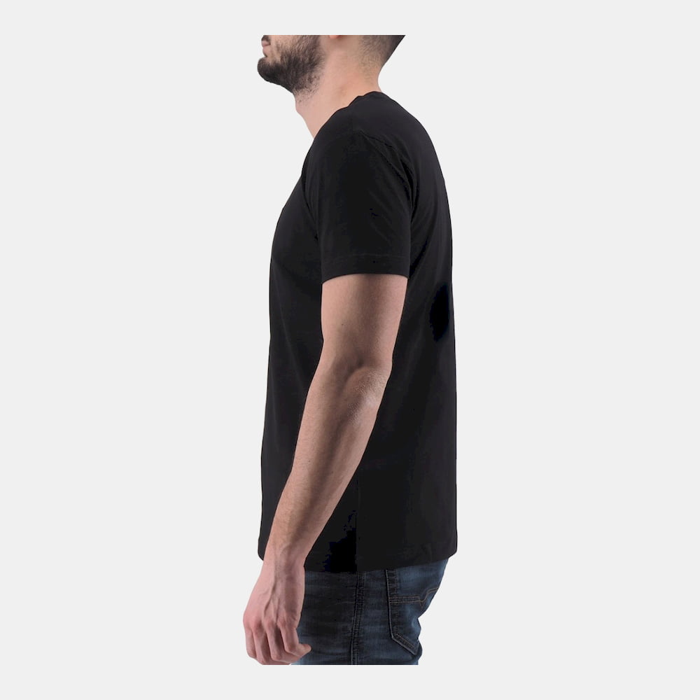 Diesel T Shirt Seeb 0basu Black Preto Shot10