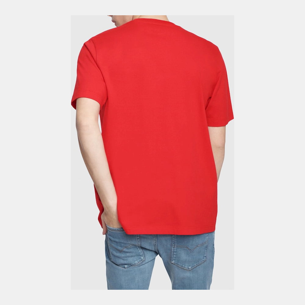 Diesel T Shirt Sspq 0091a Red Vermelho Shot4