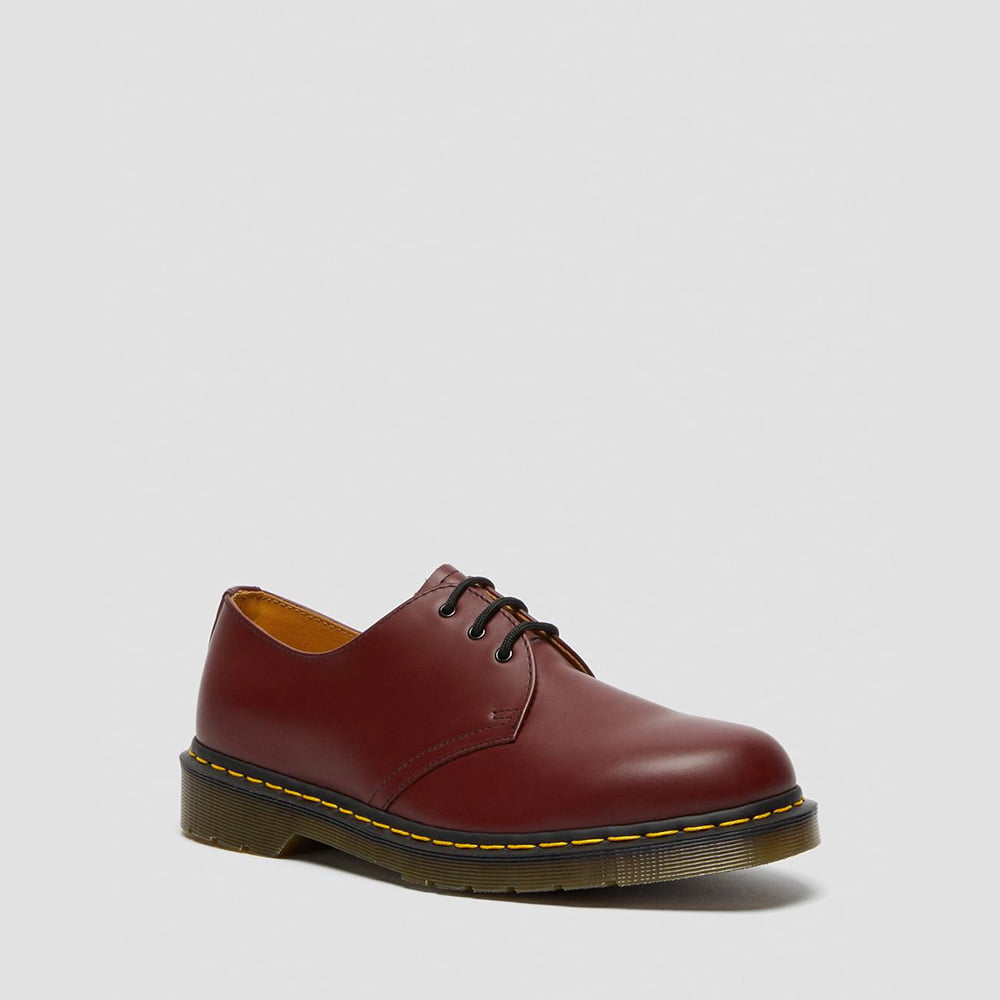 Dr.martens Sapatos Shoes 1461 Smoot Cherry Vermelho Shot1