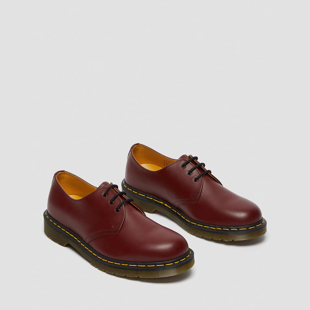 Dr.martens Sapatos Shoes 1461 Smoot Cherry Vermelho Shot3