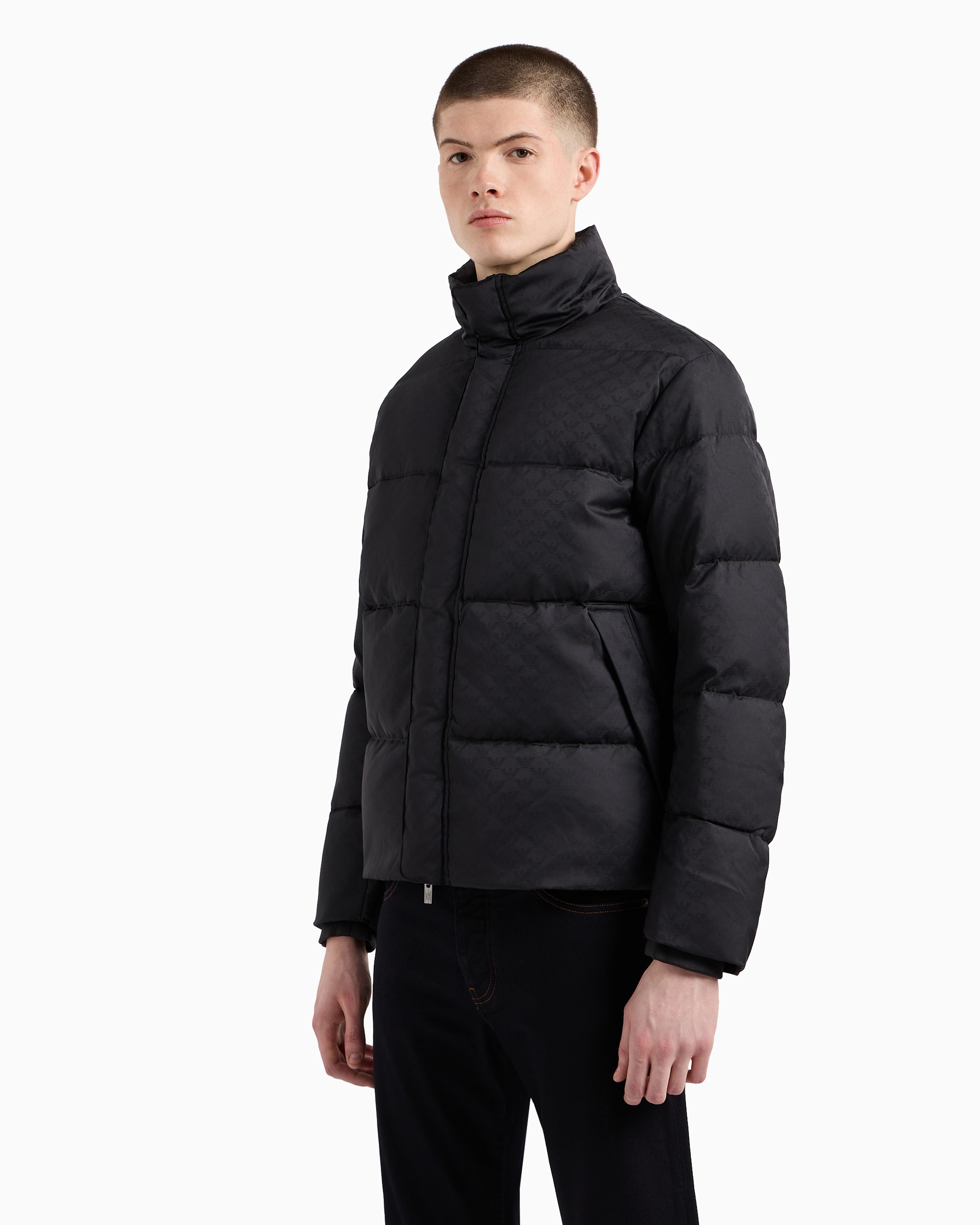 Emporio Armani Blusao Jackets 8n1bn3 1nhqz Black Preto_shot4