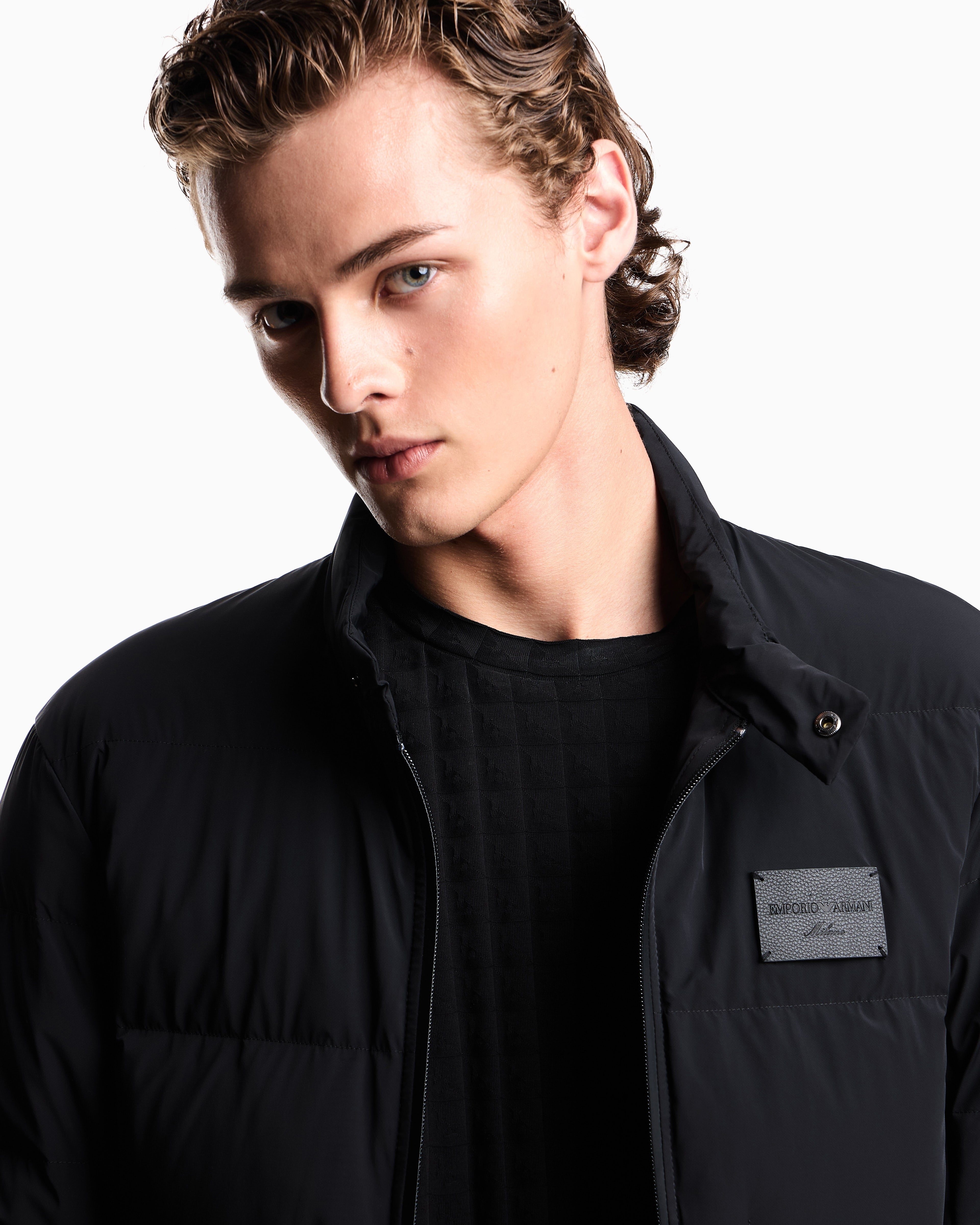 Emporio Armani Blusao Jackets Em003278 Af18499 Black Preto_shot1