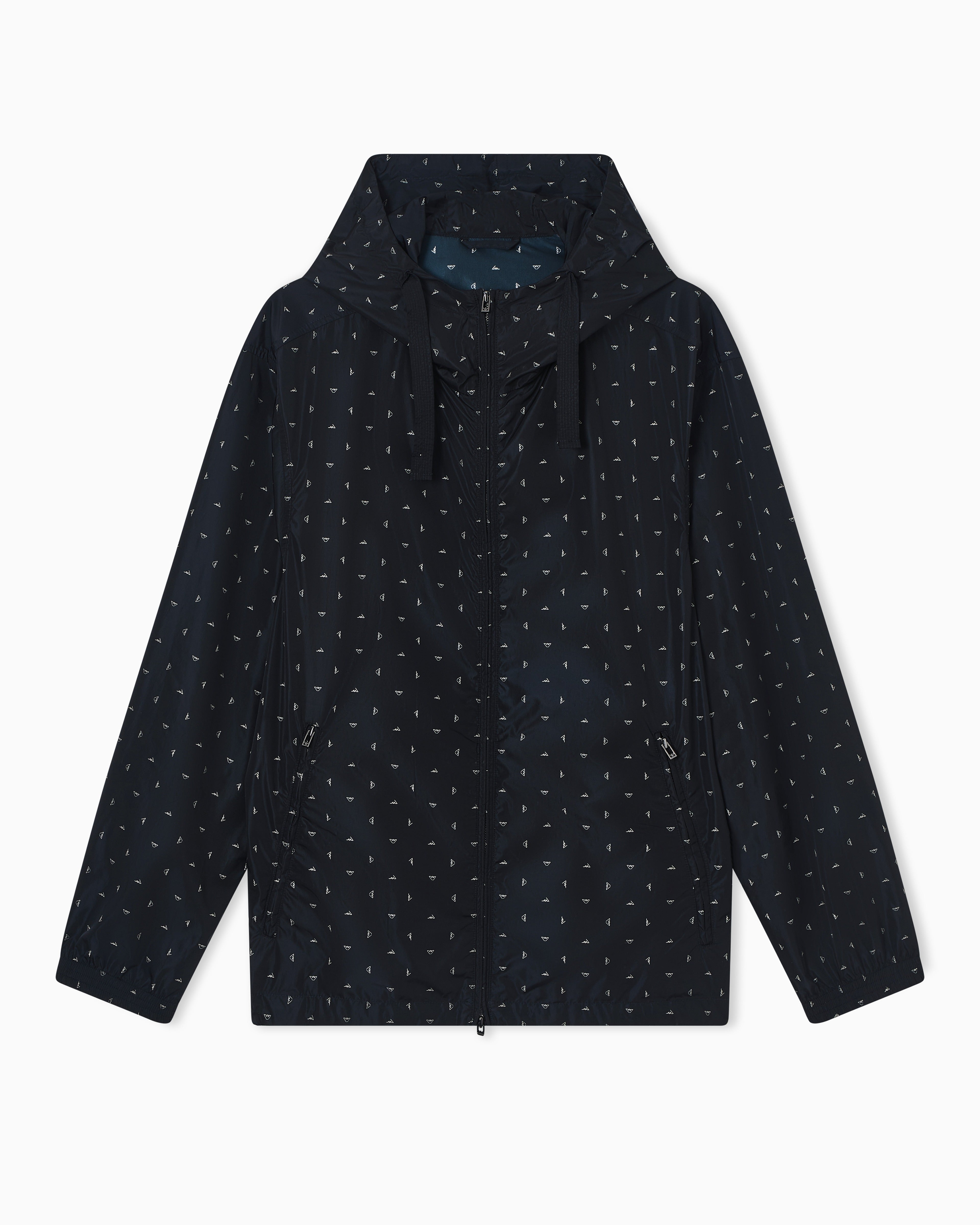 Emporio Armani Blusao Jackets Em005757 Af12021 Black.logo Preto_shot5