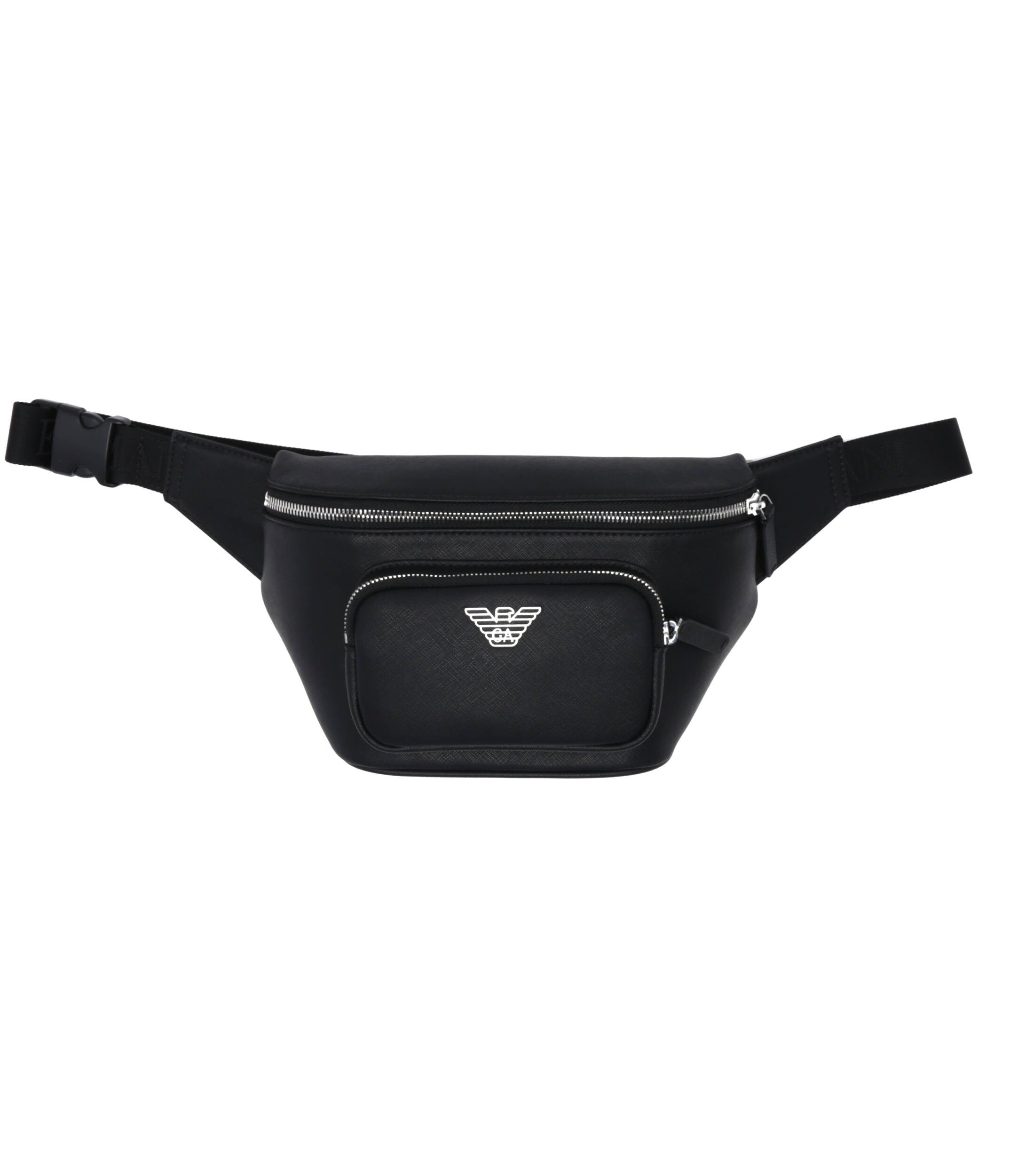 Emporio Armani Bolsa De Cintura Waistbag Y4o238 Y138e Black Preto_shot1