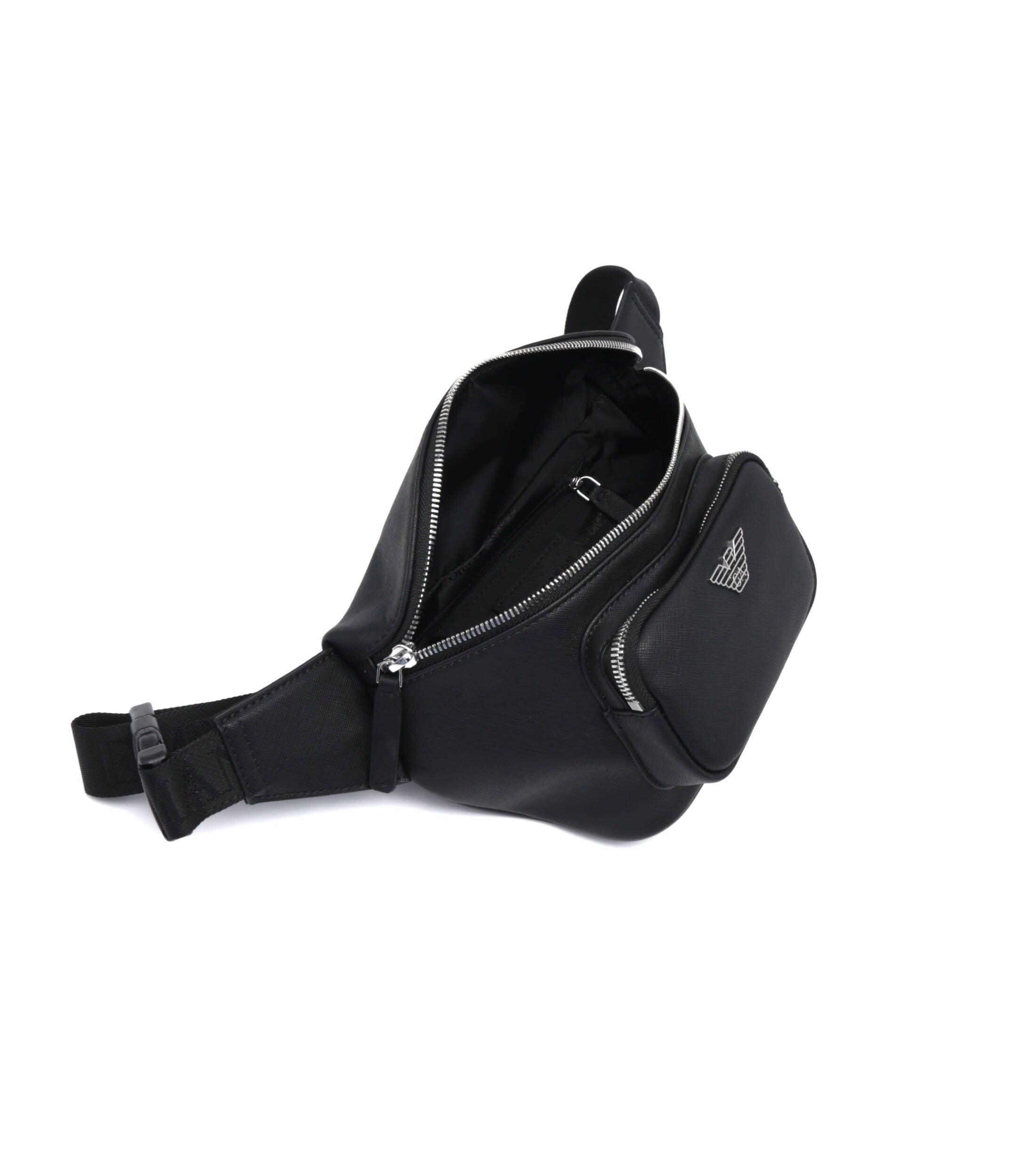 Emporio Armani Bolsa De Cintura Waistbag Y4o238 Y138e Black Preto_shot5