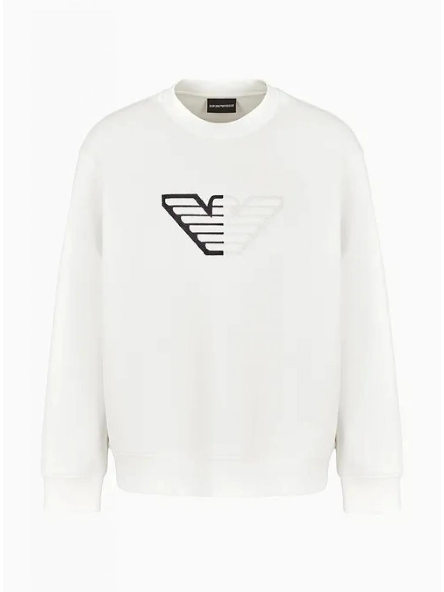 Emporio Armani Camisola Sweat 6d1m76 1jhsz White Branco_shot4