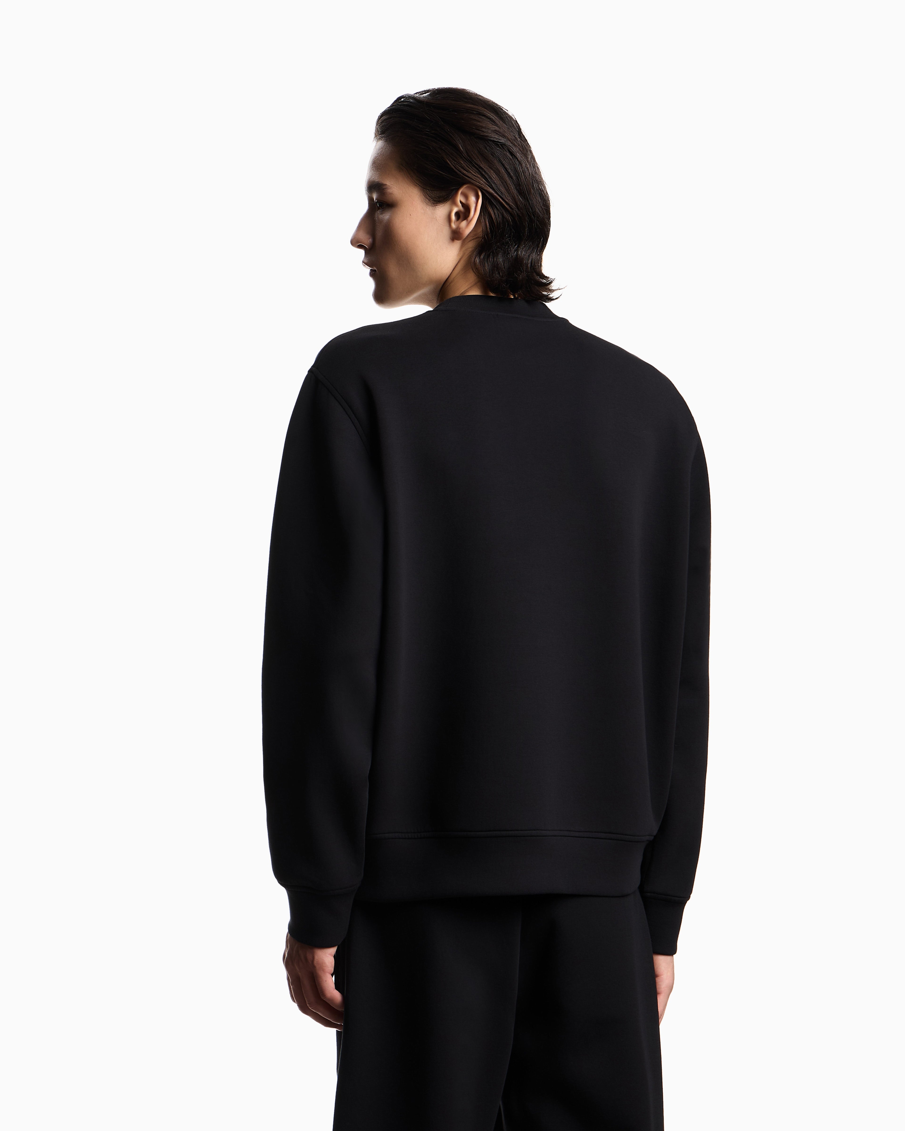 Emporio Armani Camisola Sweat Em004533 Af10013 Black Preto_shot4