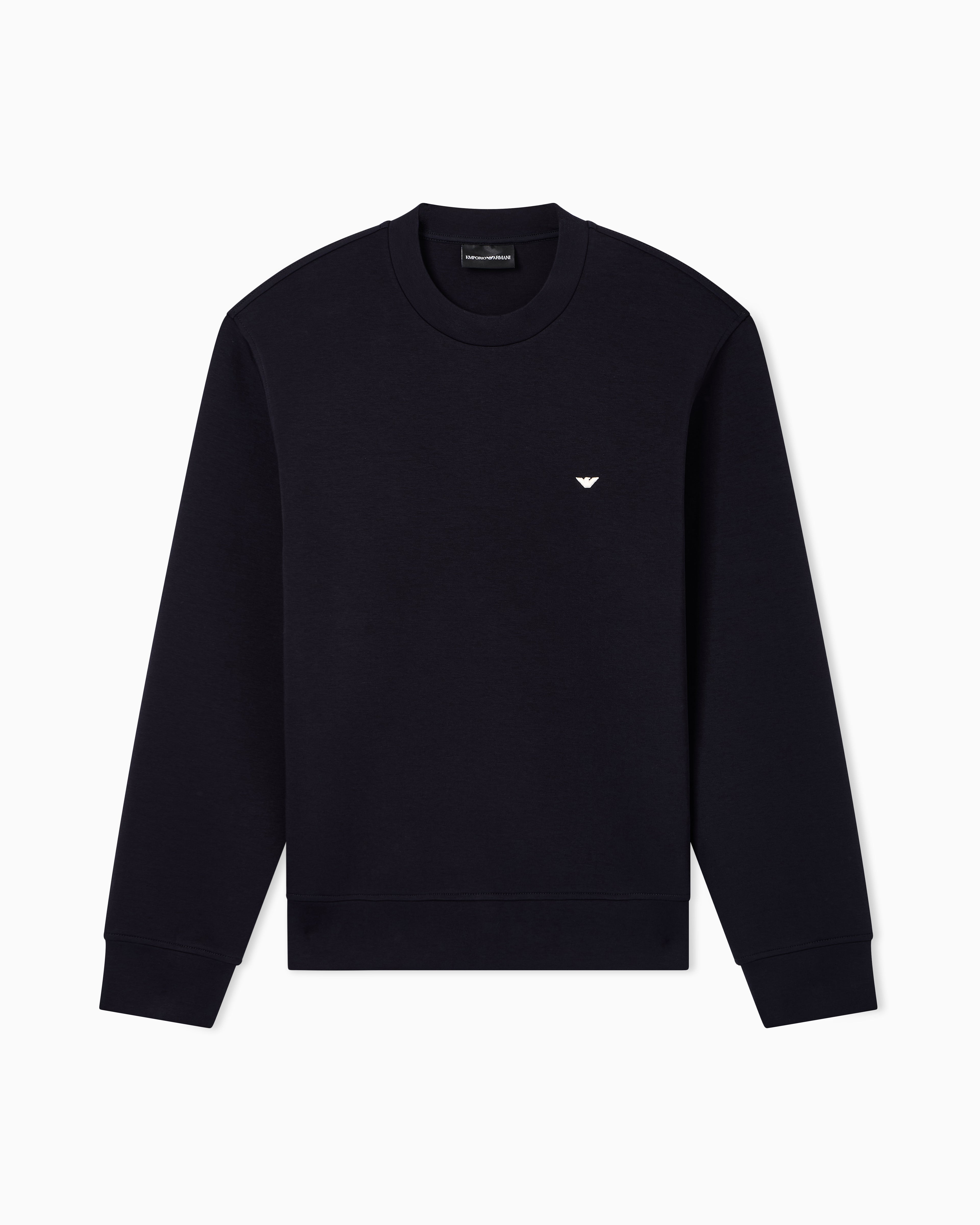 Emporio Armani Camisola Sweat Em004533 Af10013 Navy Navy_shot4