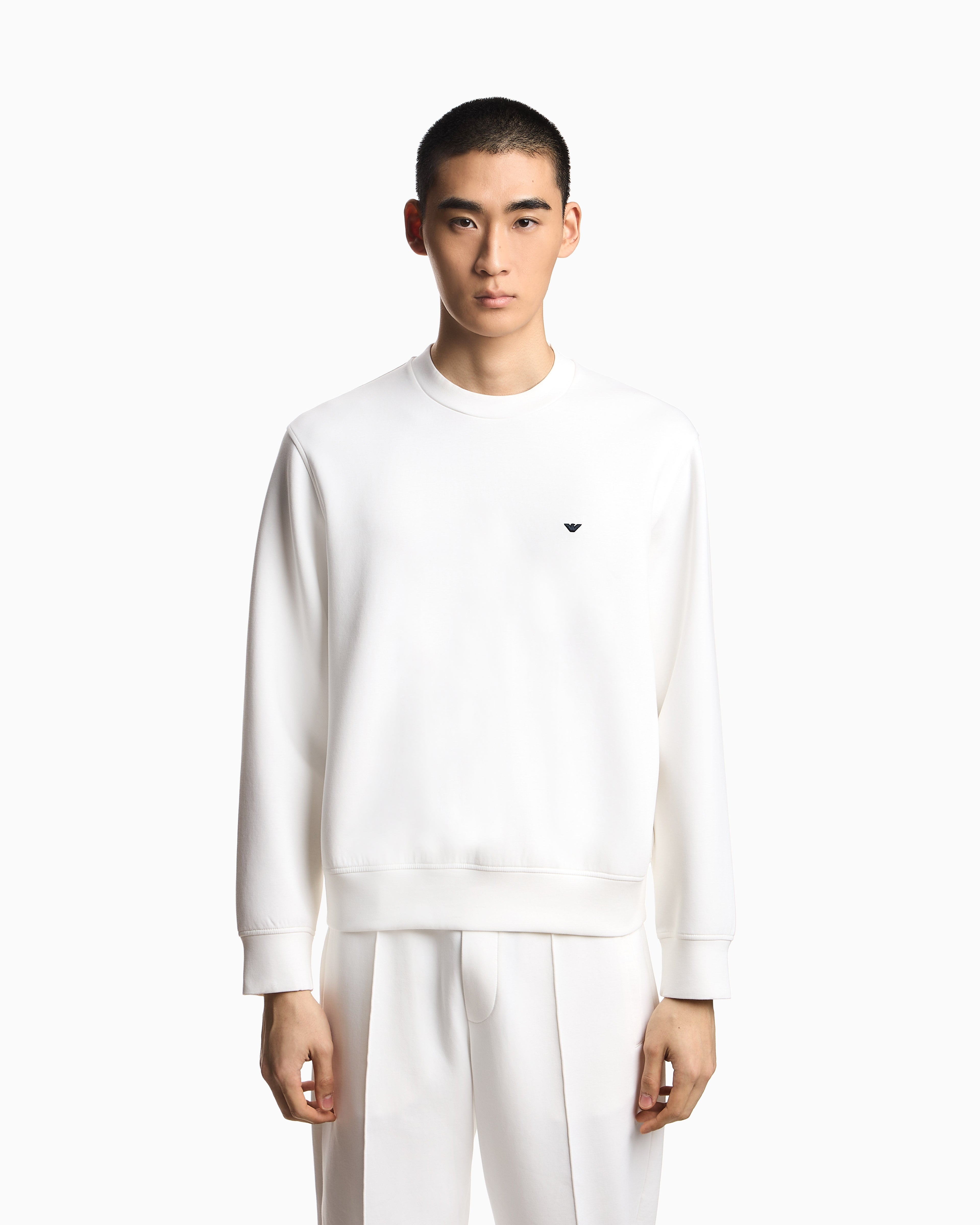 Emporio Armani Camisola Sweat Em004533 Af10013 Snow Snow_shot3