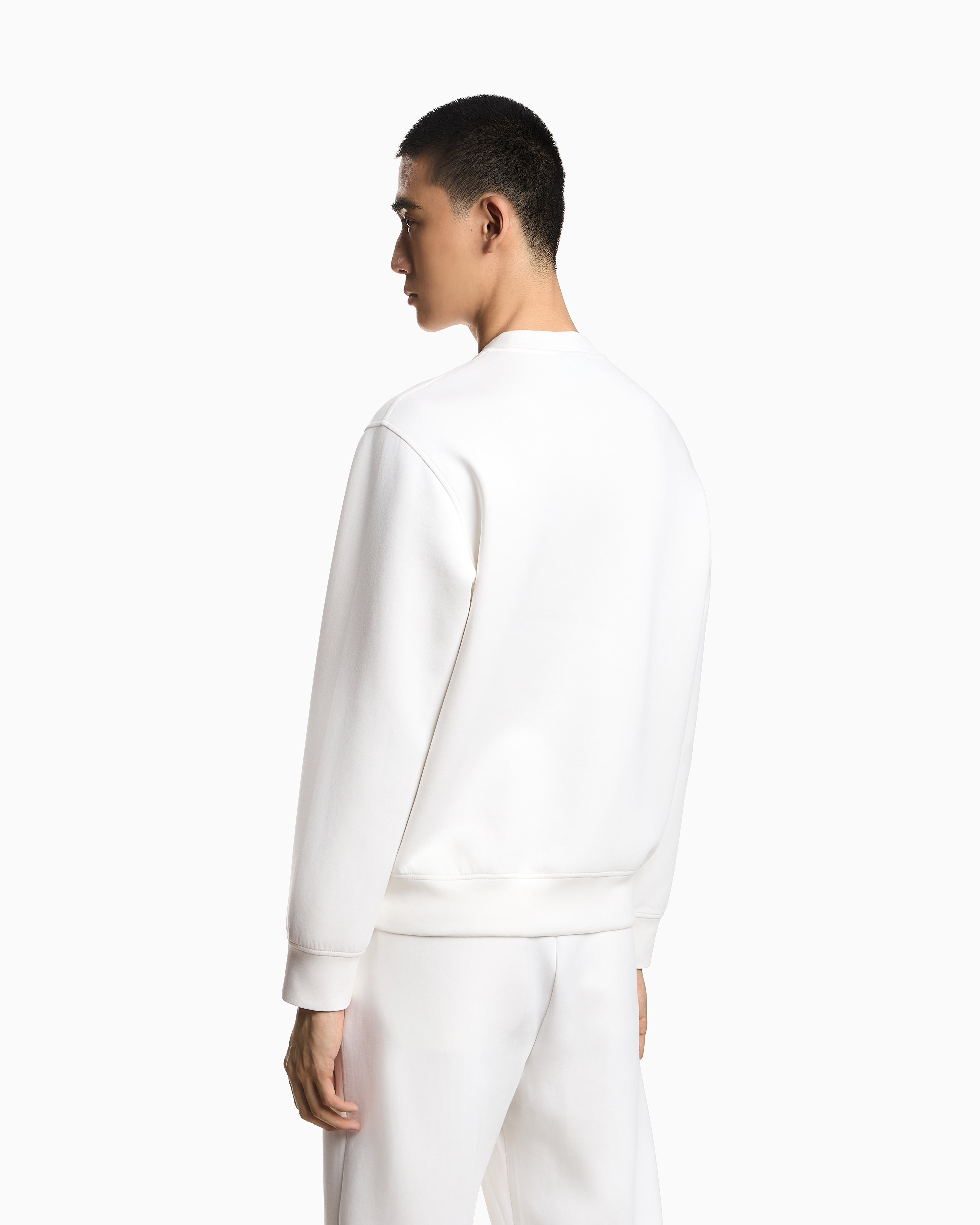 Emporio Armani Camisola Sweat Em004533 Af10013 Snow Snow_shot5