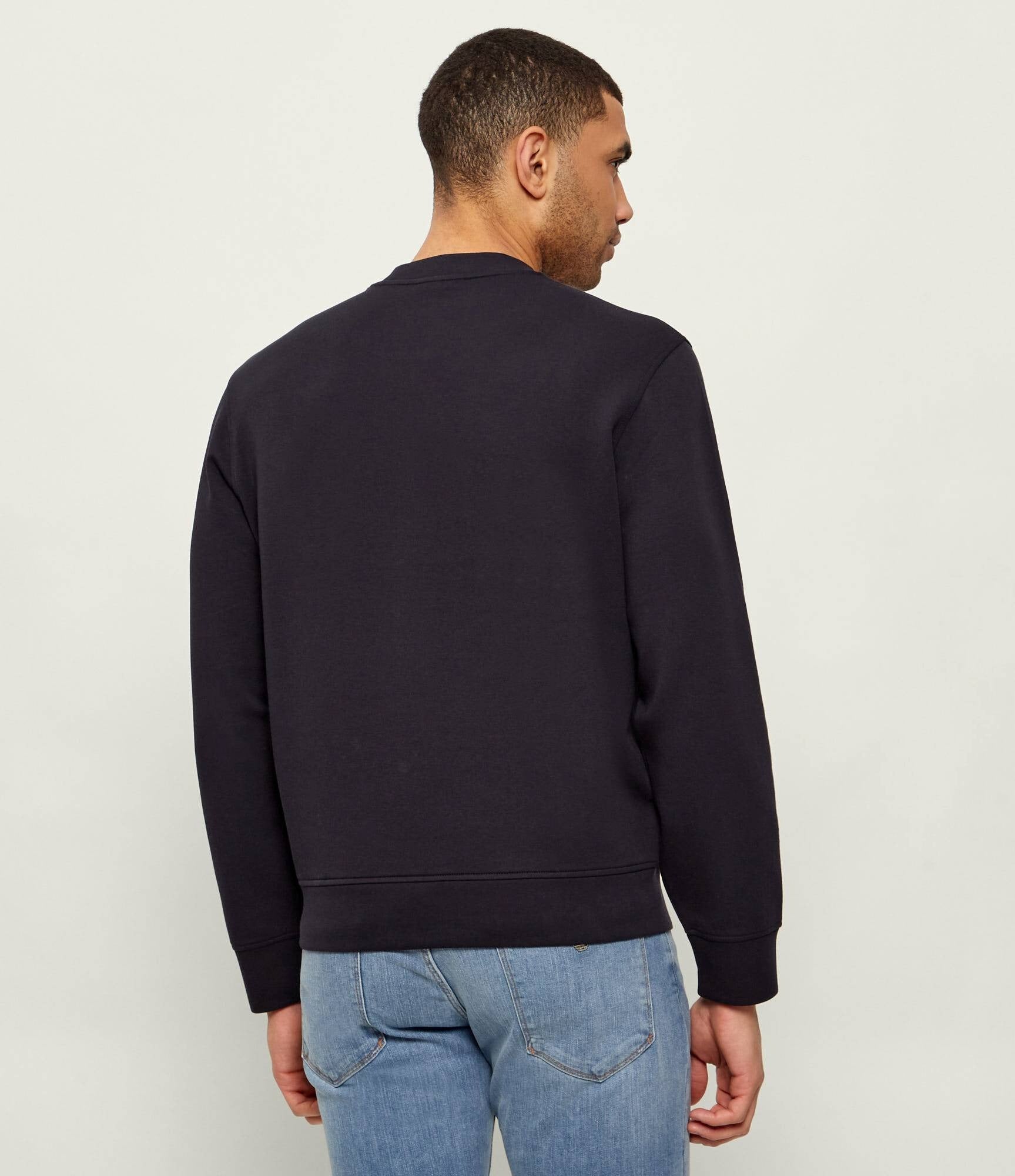 Emporio Armani Camisola Sweat Em004541 Af10013 Navy.logo Navy_shot3