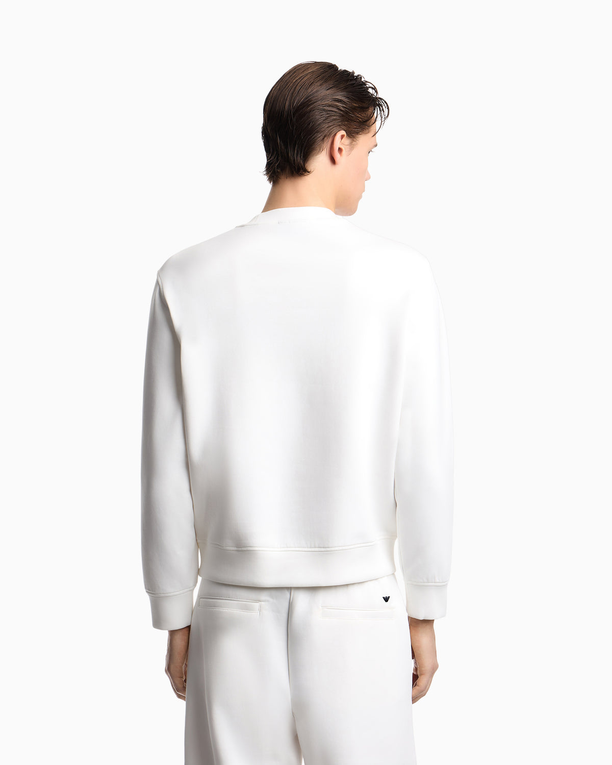 Emporio Armani Camisola Sweat Em004541 Af10013 Offwhite Branco_shot5