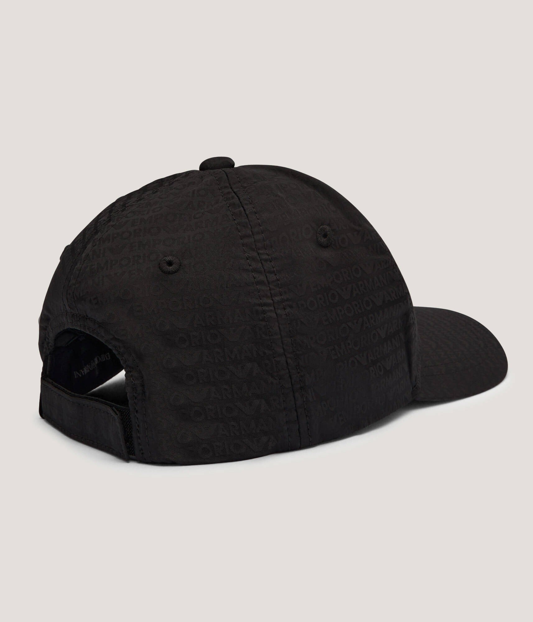 Emporio Armani Cap Hat Em003741 Af15384 Black Preto_shot3