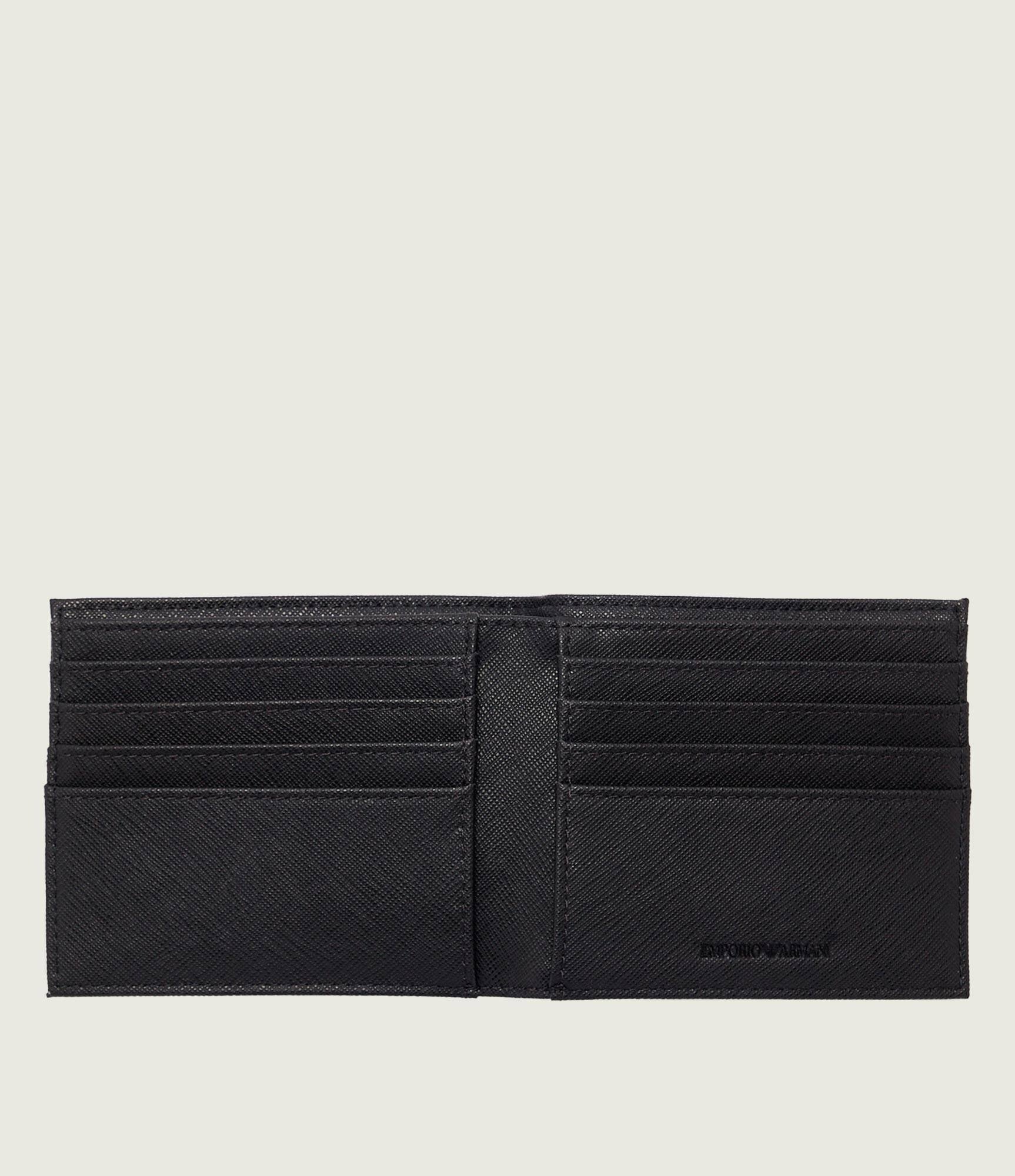 Emporio Armani Carteira Wallet Y4r168 Y138e Black Preto_shot3