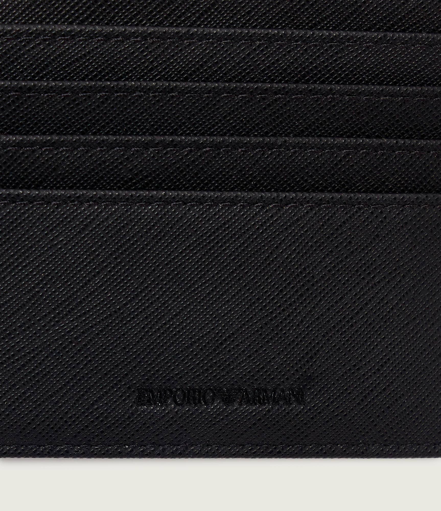 Emporio Armani Carteira Wallet Y4r168 Y138e Black Preto_shot4