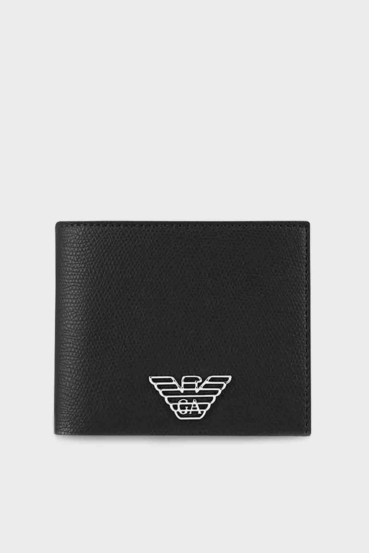 Emporio Armani Carteira Wallet Y4r605 Y138e Black Preto_shot1