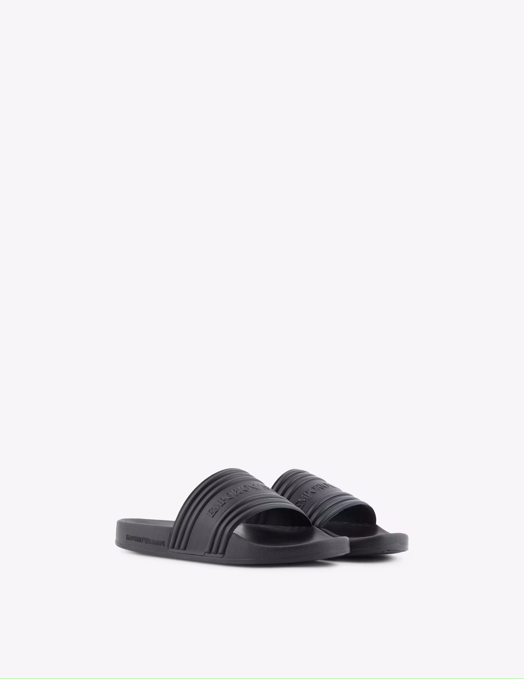 Emporio Armani Chinelos Slippers Em002246 Af16403 Black Preto_shot2