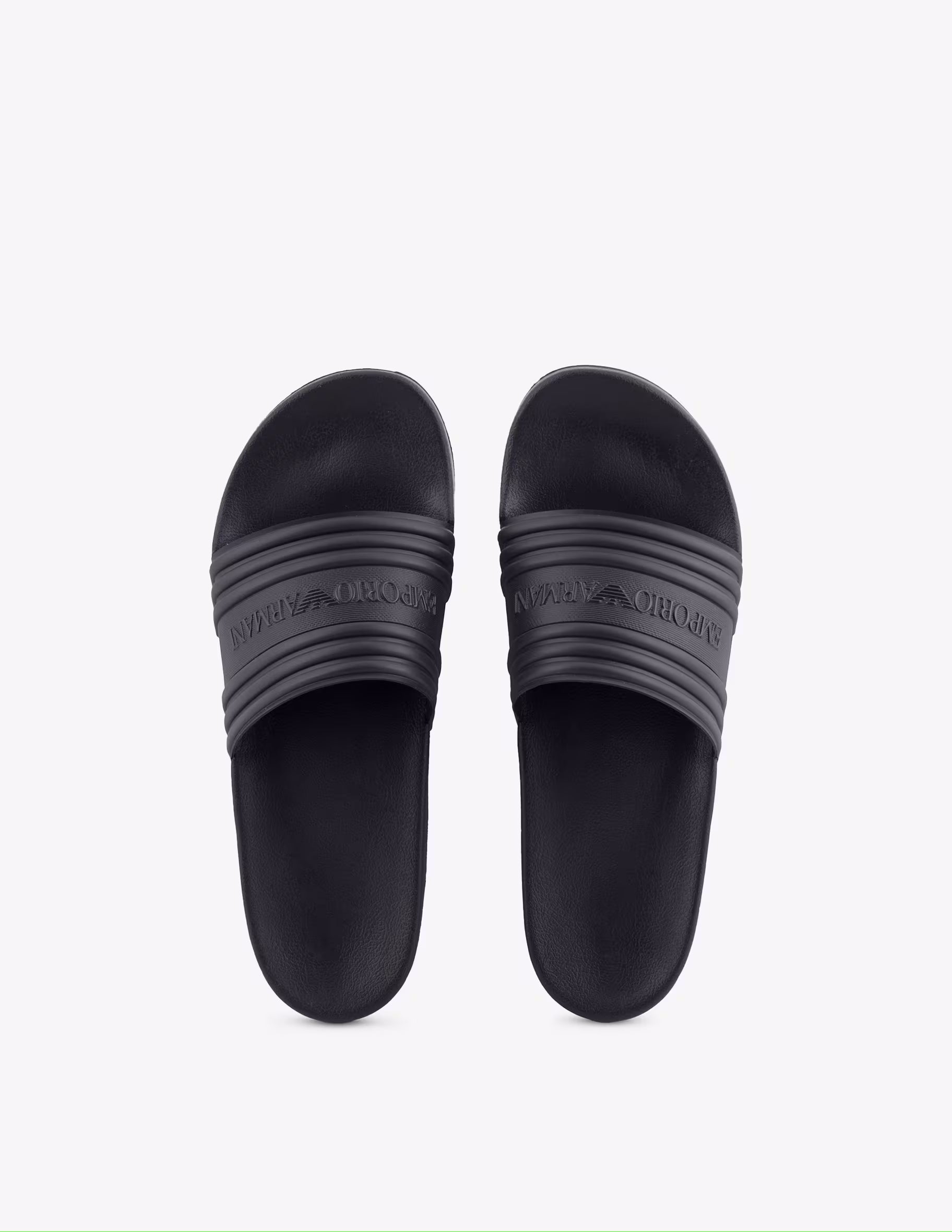 Emporio Armani Chinelos Slippers Em002246 Af16403 Black Preto_shot4